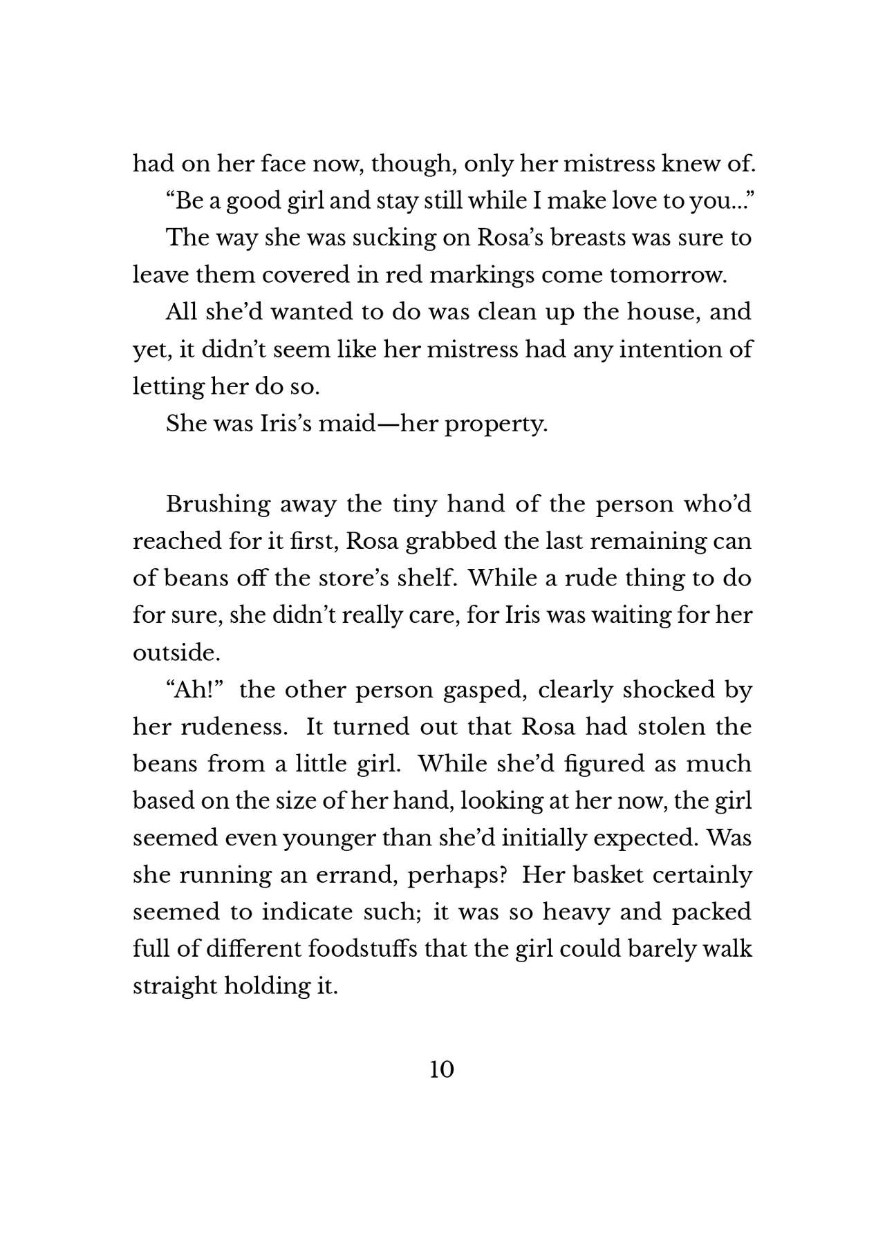 Hiyuri no Kizuna - Furyou Onee-san to Kyuuketsu Shoujo-tachi | Scarlet Lily Bond - Older Delinquent Lady and Little Vampire Girls Ch. 1 page 10 full