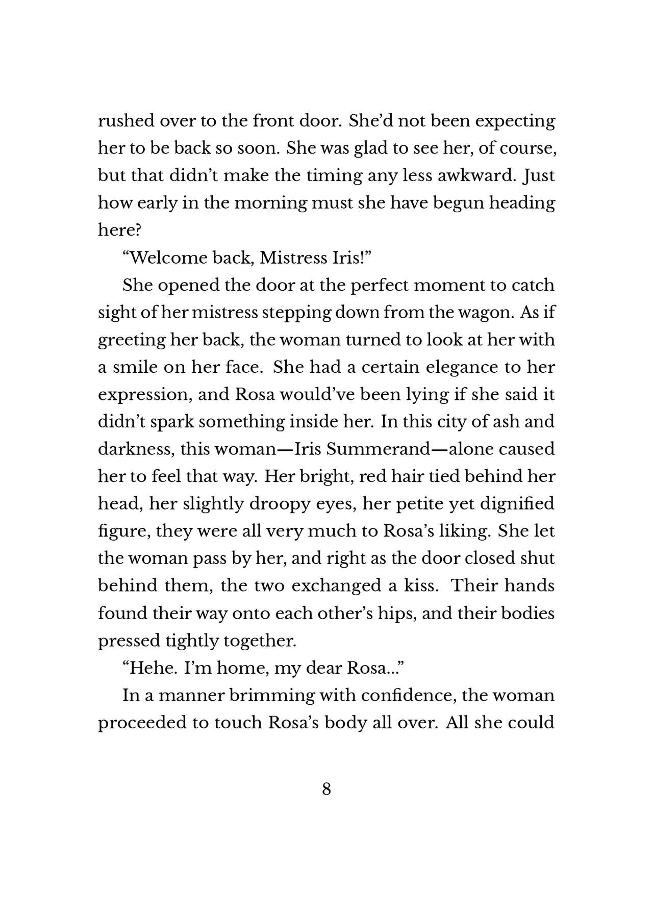 Hiyuri no Kizuna - Furyou Onee-san to Kyuuketsu Shoujo-tachi | Scarlet Lily Bond - Older Delinquent Lady and Little Vampire Girls Ch. 1 page 8 full