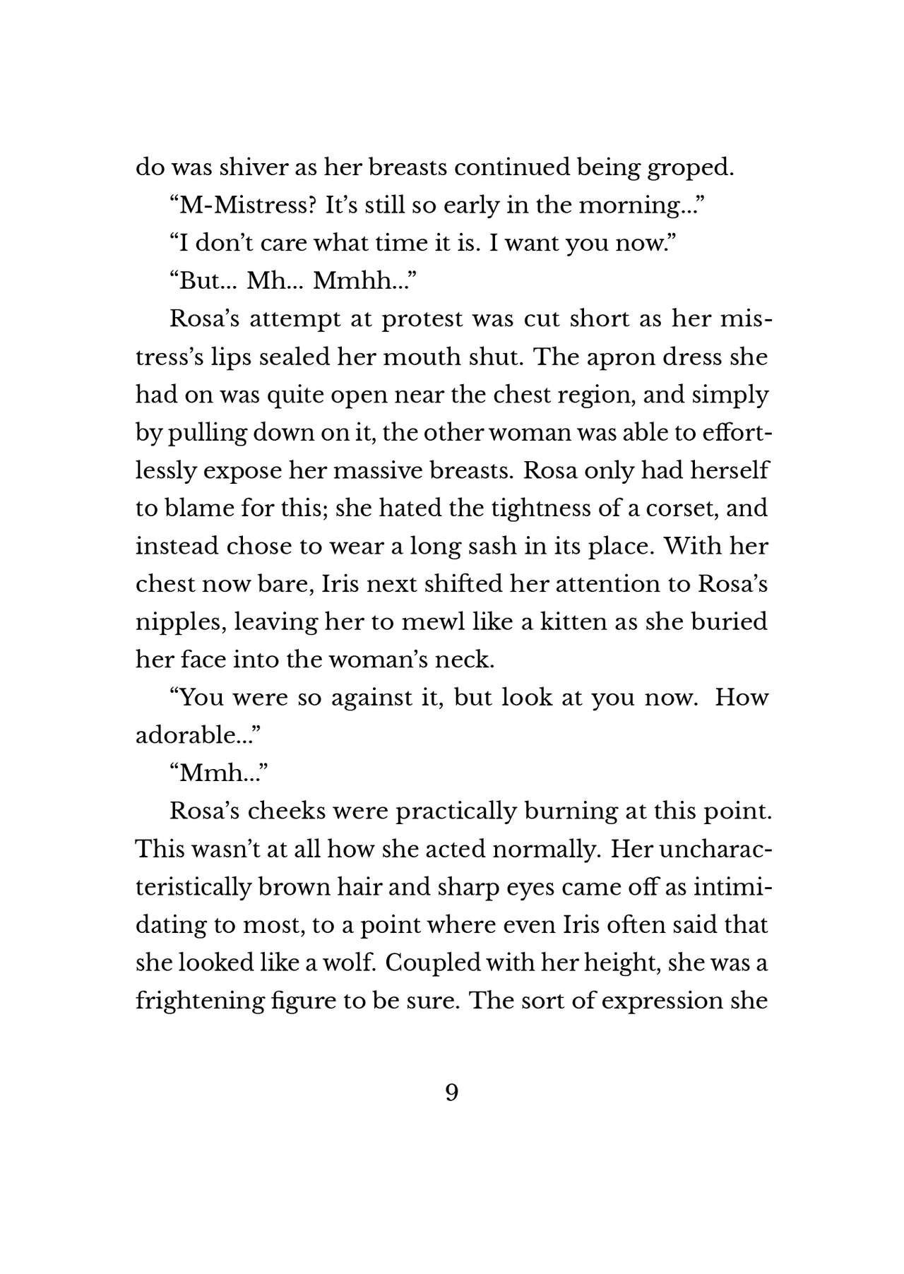 Hiyuri no Kizuna - Furyou Onee-san to Kyuuketsu Shoujo-tachi | Scarlet Lily Bond - Older Delinquent Lady and Little Vampire Girls Ch. 1 page 9 full