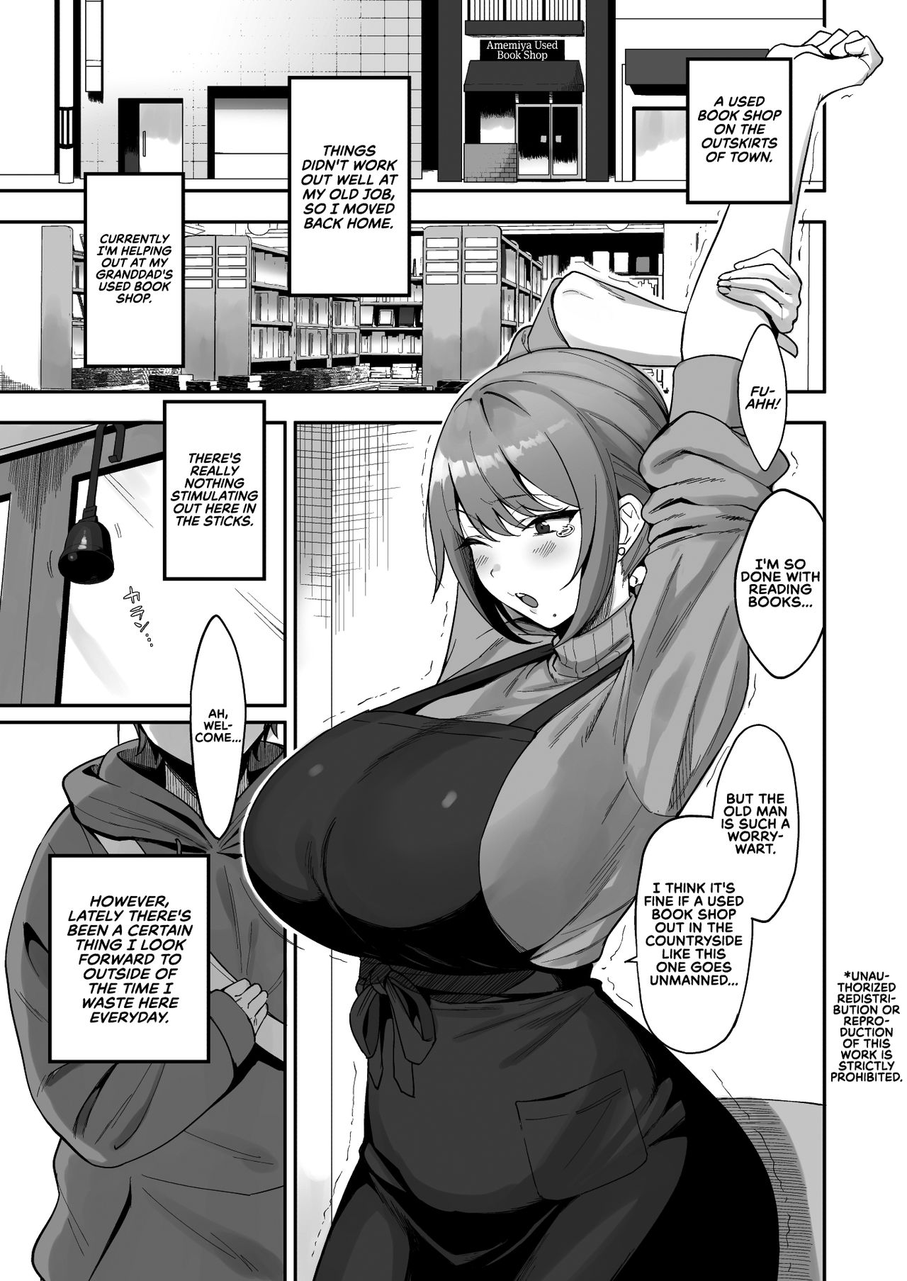 Furuhonya no Onee-san to | With The Lady From The Used Book Shop page 4 full