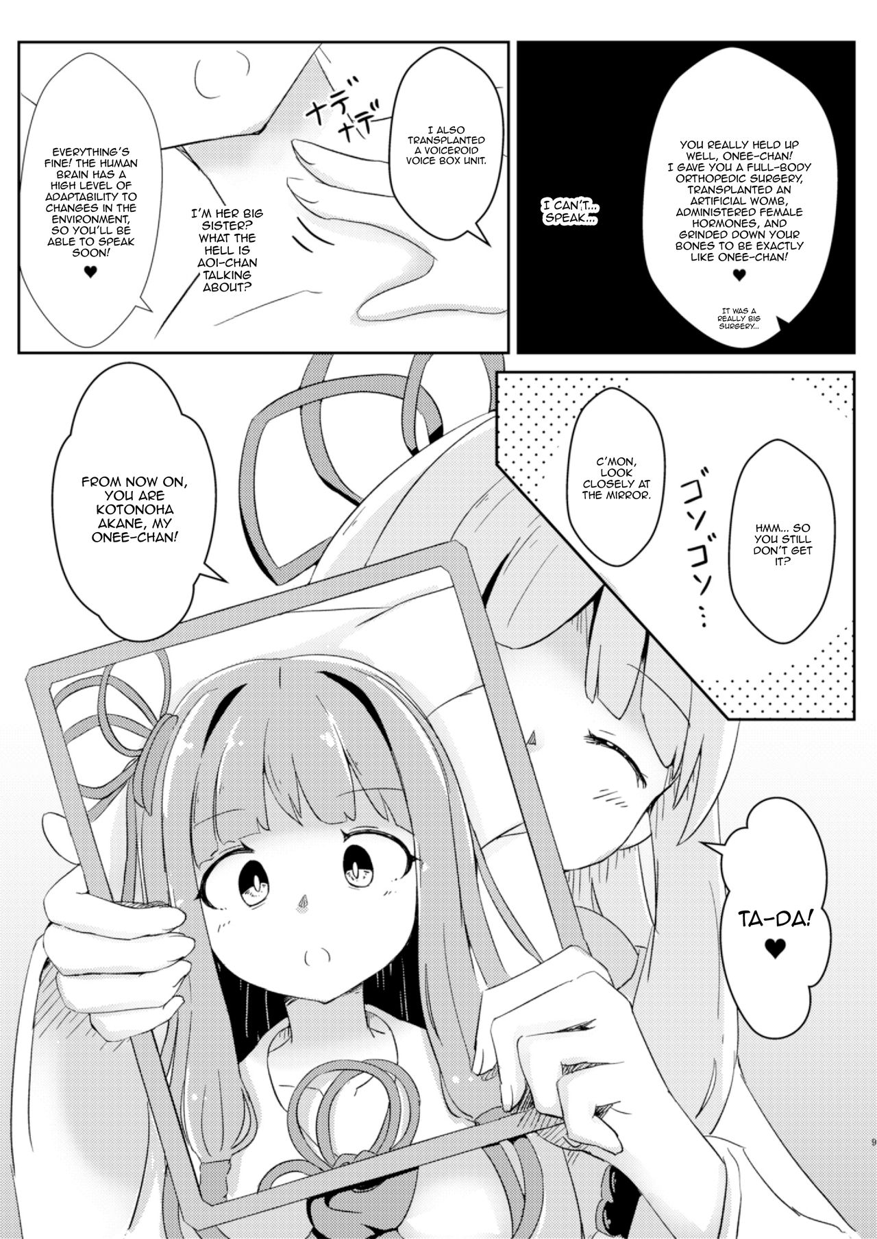 Kyou kara Ore ga Akane-chan!? | From now on, I'm Akane-chan!? page 9 full