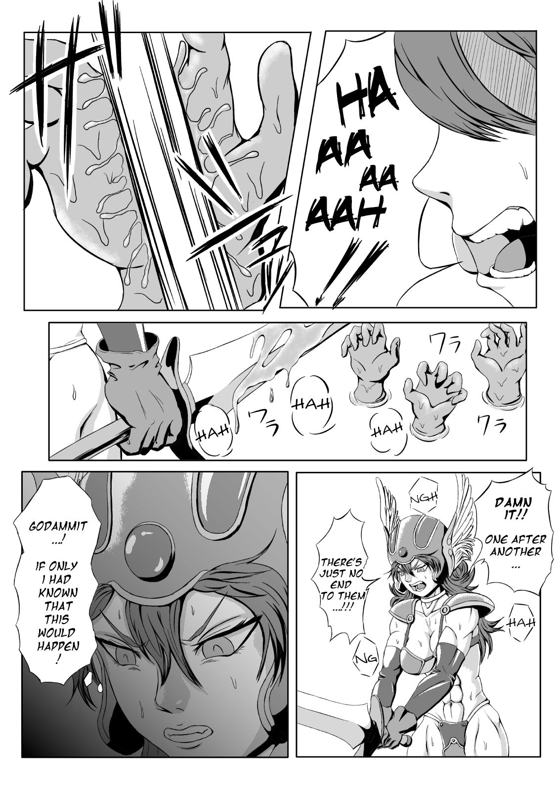 Onna Senshi ∞ Mudhand Jigoku | Female Warrior~ Mudhand Hell page 2 full