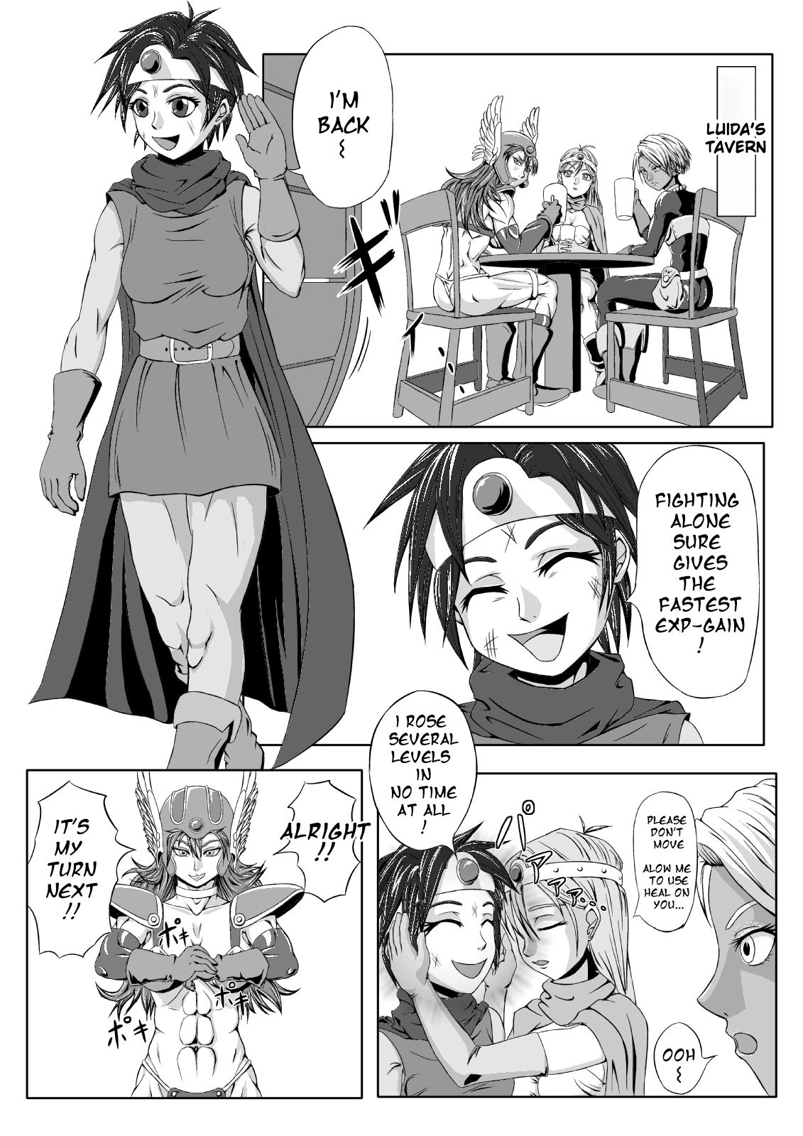 Onna Senshi ∞ Mudhand Jigoku | Female Warrior~ Mudhand Hell page 3 full