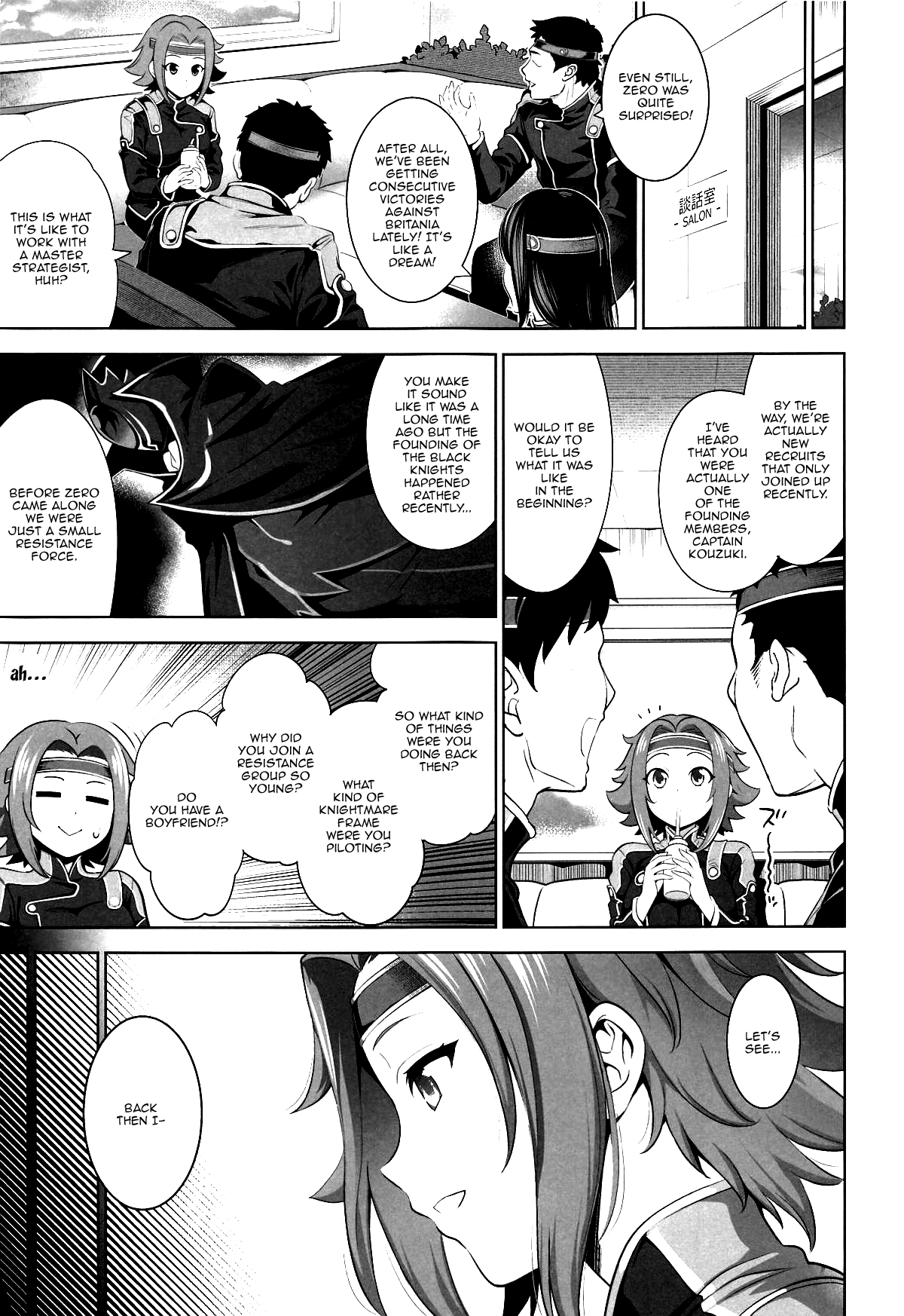 Karen ni Chiru | Kallen's Fall page 4 full