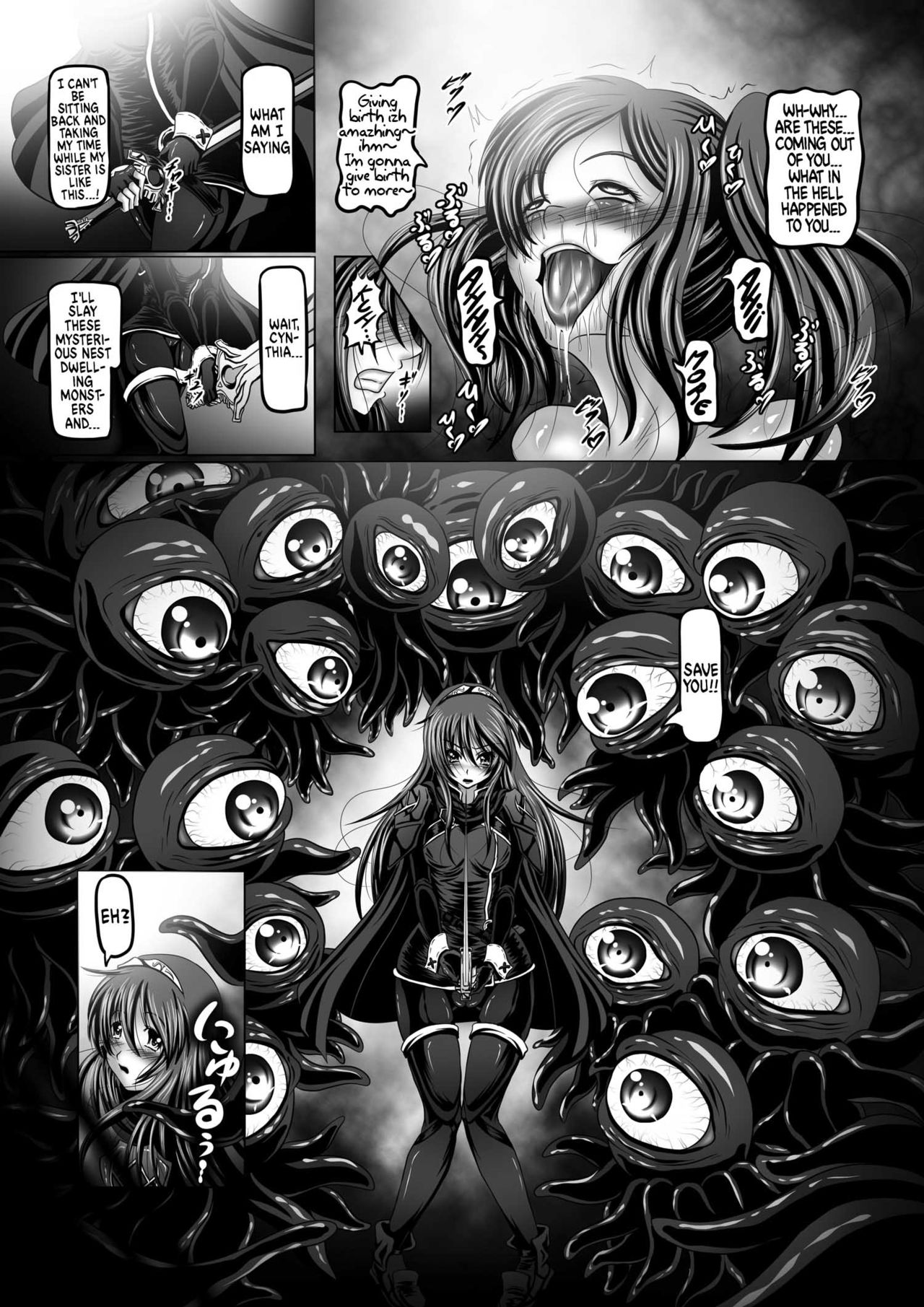 Dashoku Jutai Roku ~Igyou Akuochi no Hanshoku Shimai~ page 6 full