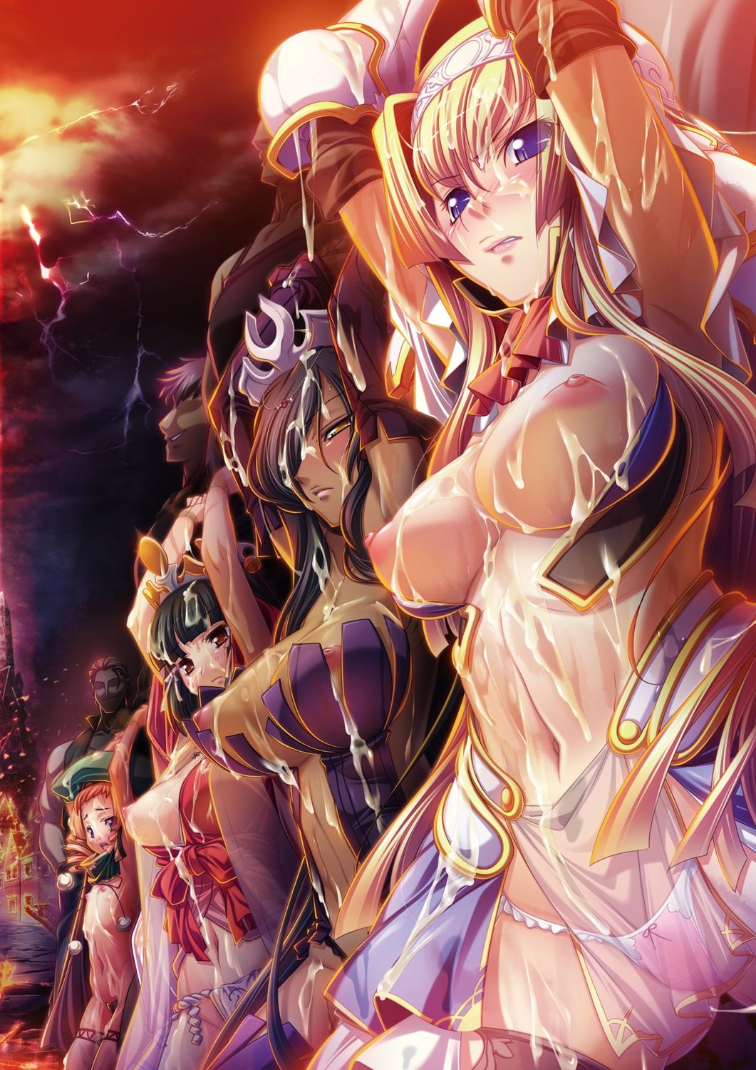 Kuroinu Series Art Works page 7 full