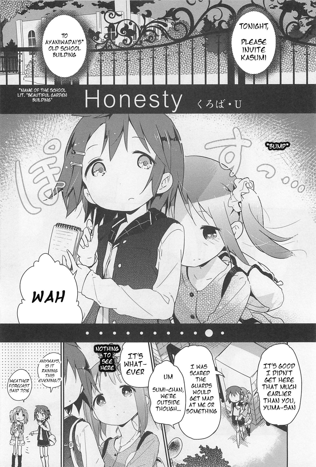 Honesty page 2 full
