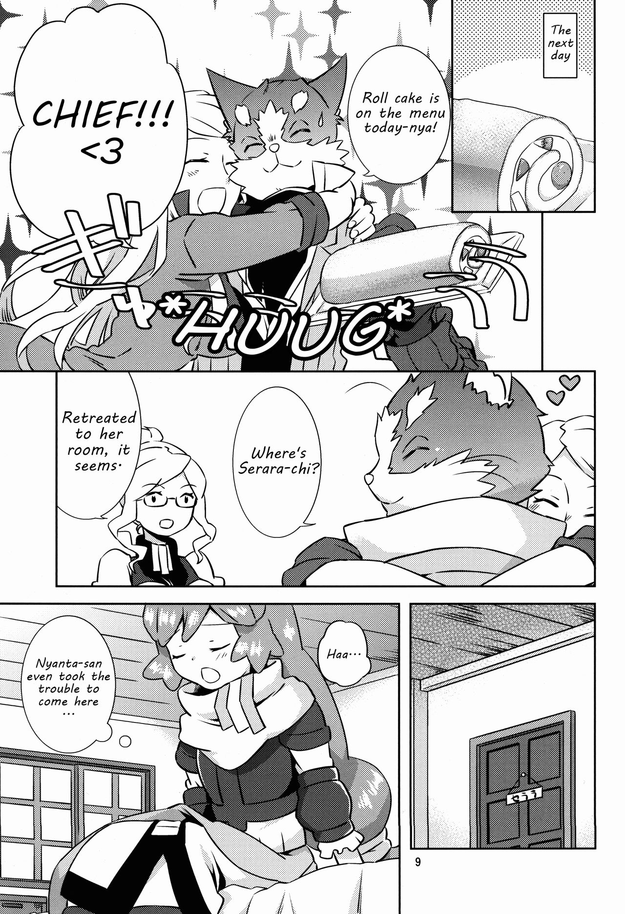 Seraracchi Itadakimasu Nyan | Don't mind if I do, Serara-chi! page 8 full