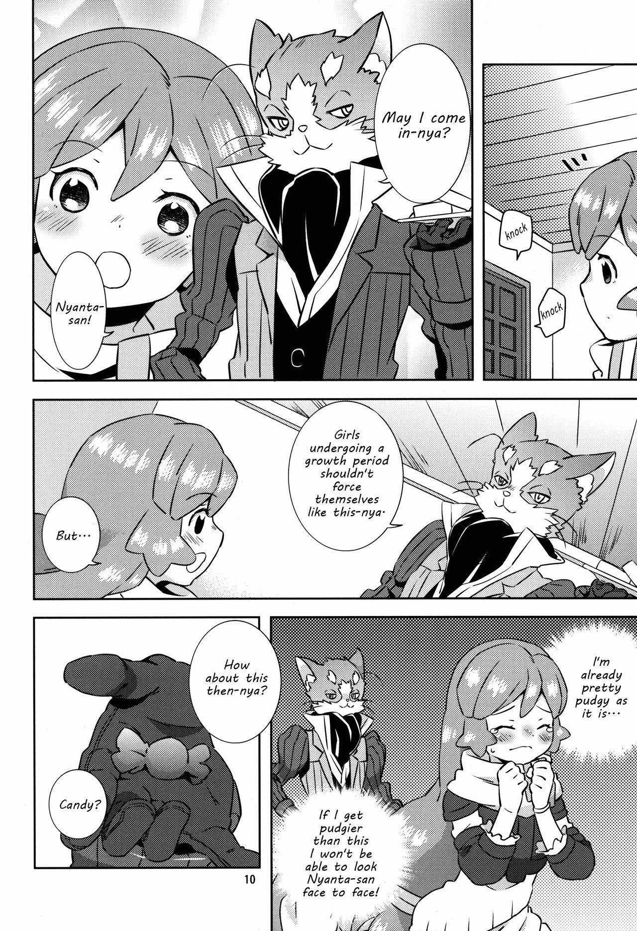 Seraracchi Itadakimasu Nyan | Don't mind if I do, Serara-chi! page 9 full