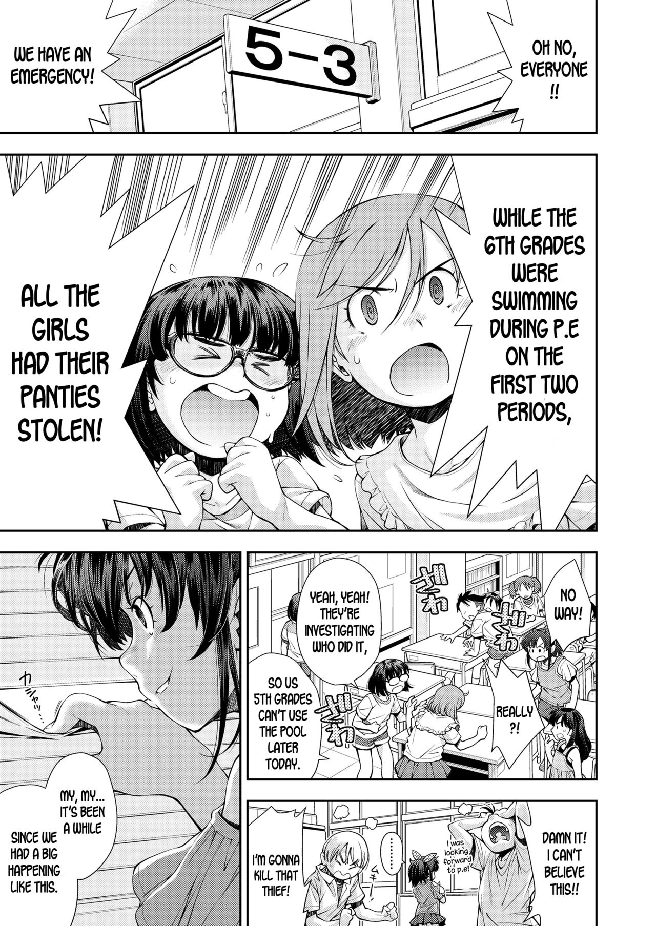Keiji ga Suki na Onnanoko | The Girl Who Likes Detectives page 1 full