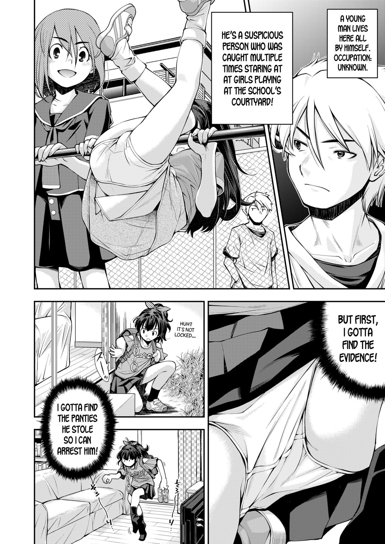 Keiji ga Suki na Onnanoko | The Girl Who Likes Detectives page 4 full