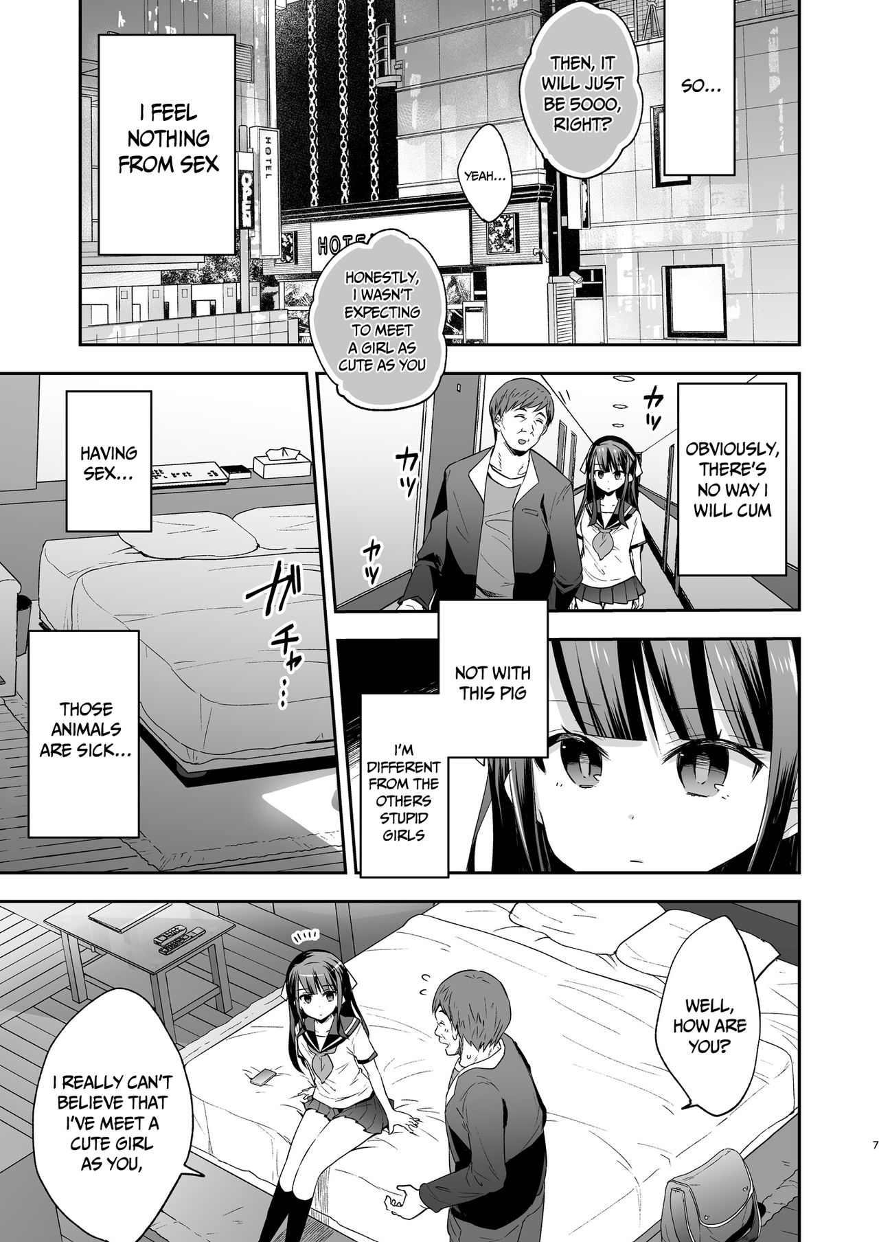 Fukan Shoujo ga Oji-san ni Maketa Hi | The day when the serious girl lost against the Oji-san page 7 full
