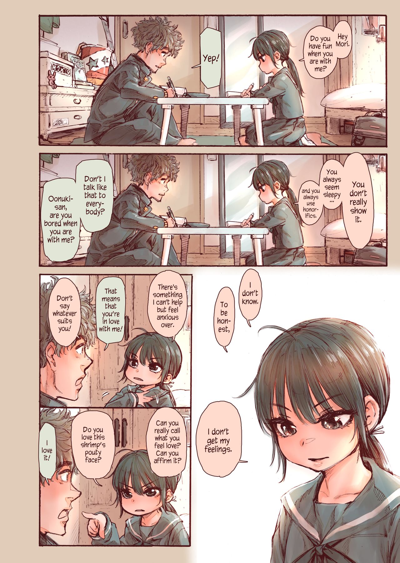 Shishunki no Oonuki-san wa Jibun no Kimochi ga Wakaranai page 6 full