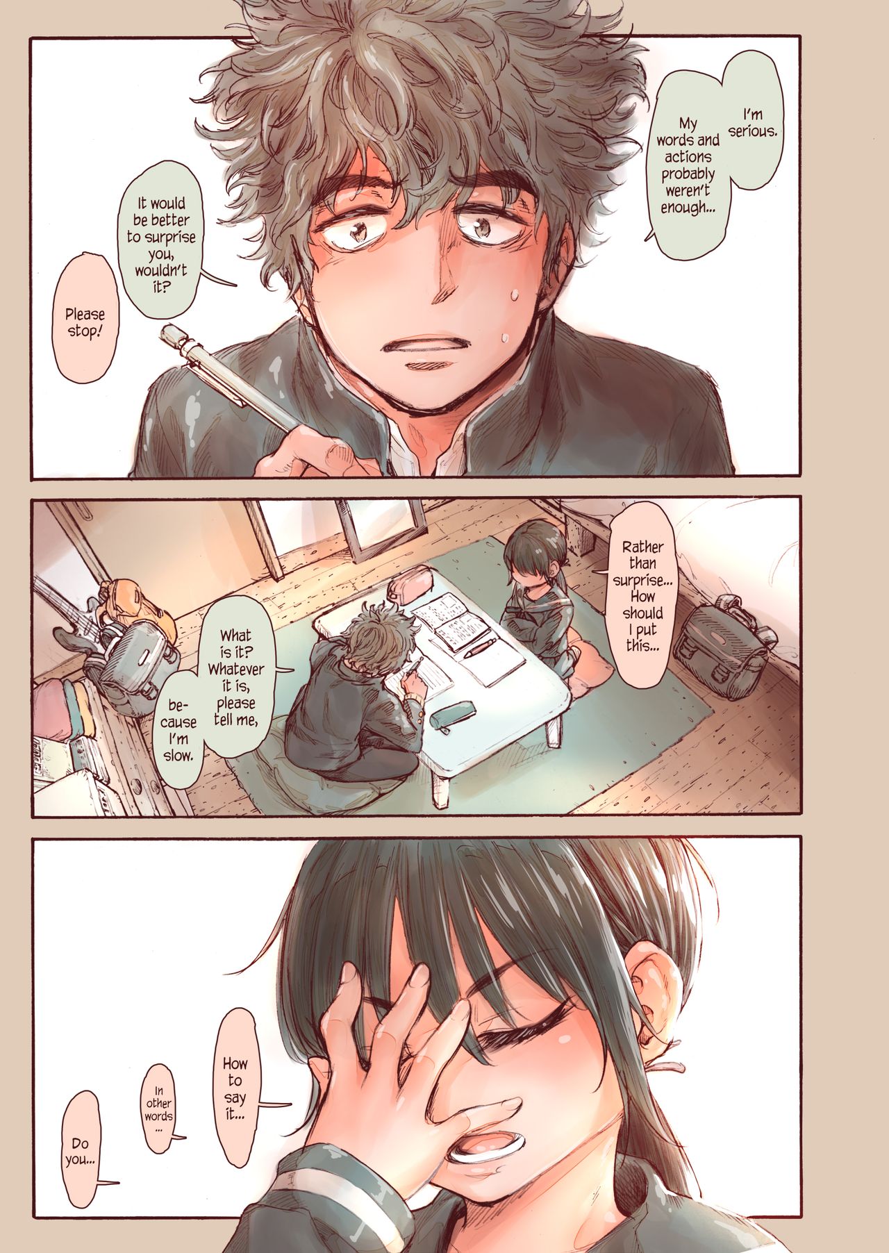 Shishunki no Oonuki-san wa Jibun no Kimochi ga Wakaranai page 7 full