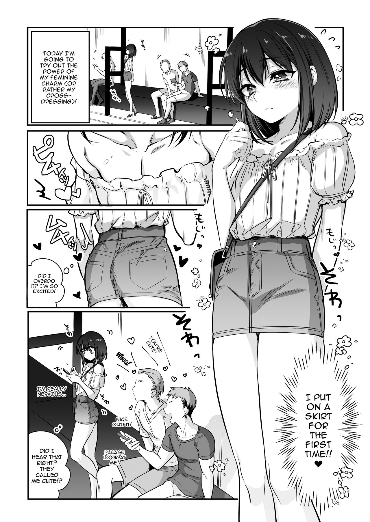 Shoshinsha Josou Danshi o Mesuochi Sasetemita! | I Tried Making a Beginner Crossdresser Into My Bitch! page 4 full
