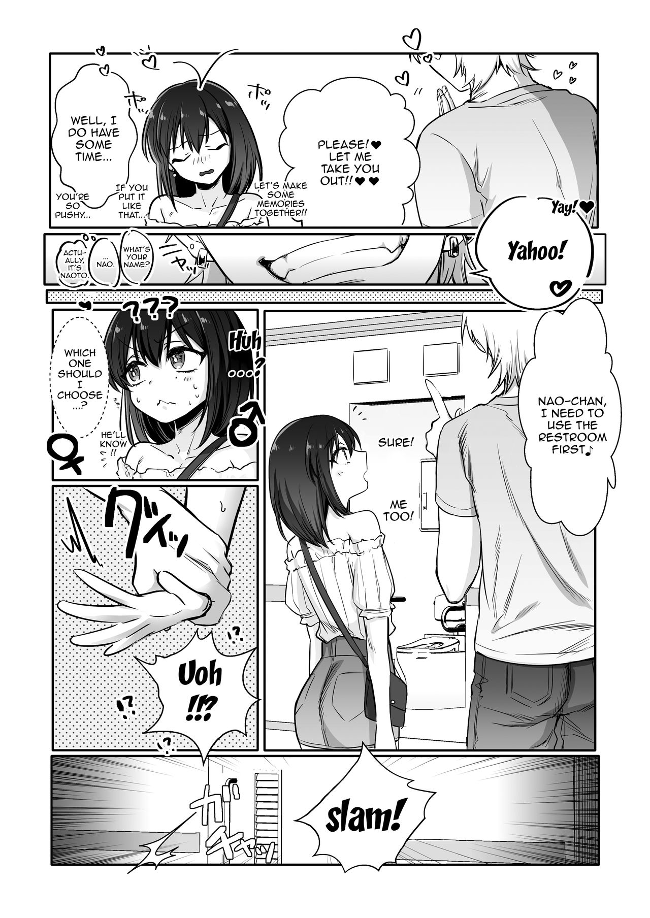 Shoshinsha Josou Danshi o Mesuochi Sasetemita! | I Tried Making a Beginner Crossdresser Into My Bitch! page 7 full