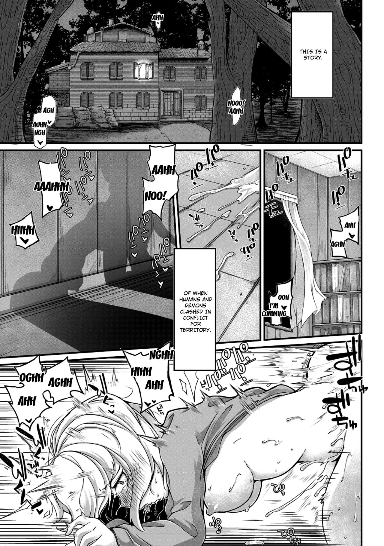 Fukkou!? Ishu Kouhai -Mazoku to Ningen no Kyousei Jidai- 5-wa page 3 full