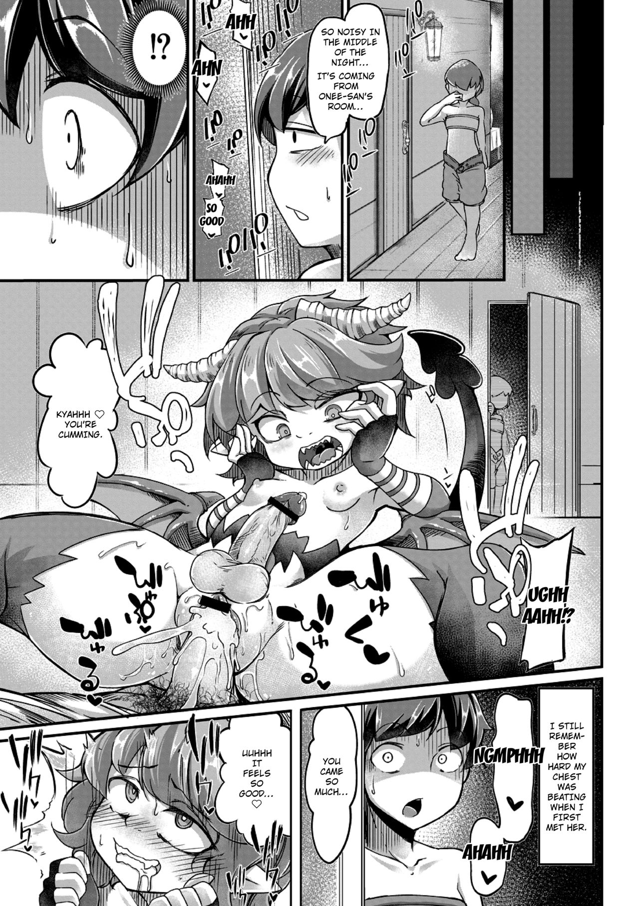 Fukkou!? Ishu Kouhai -Mazoku to Ningen no Kyousei Jidai- 5-wa page 9 full