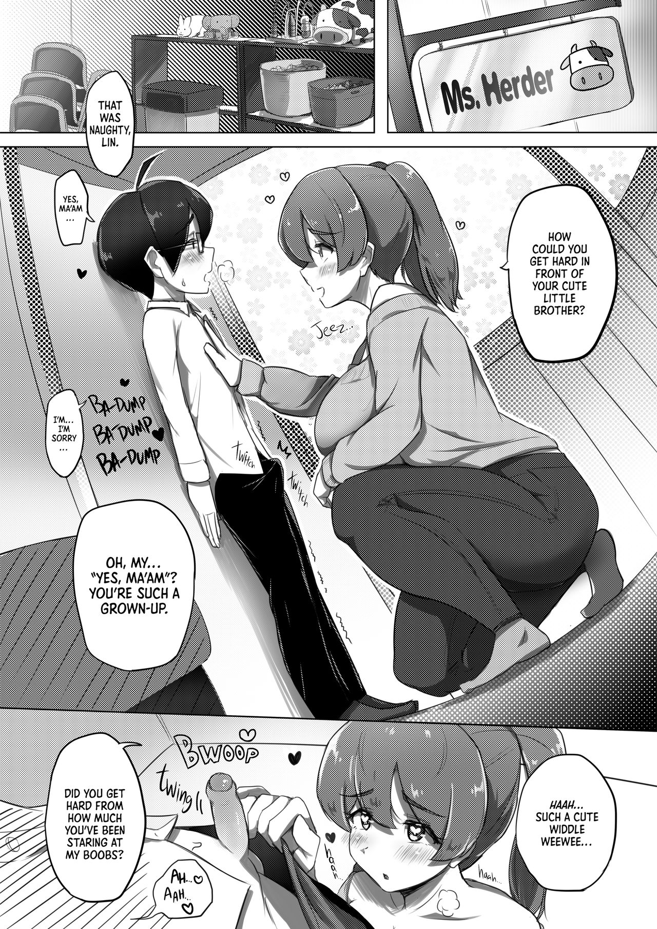 Ama Ecchi! | Sexy Spoiling! page 10 full