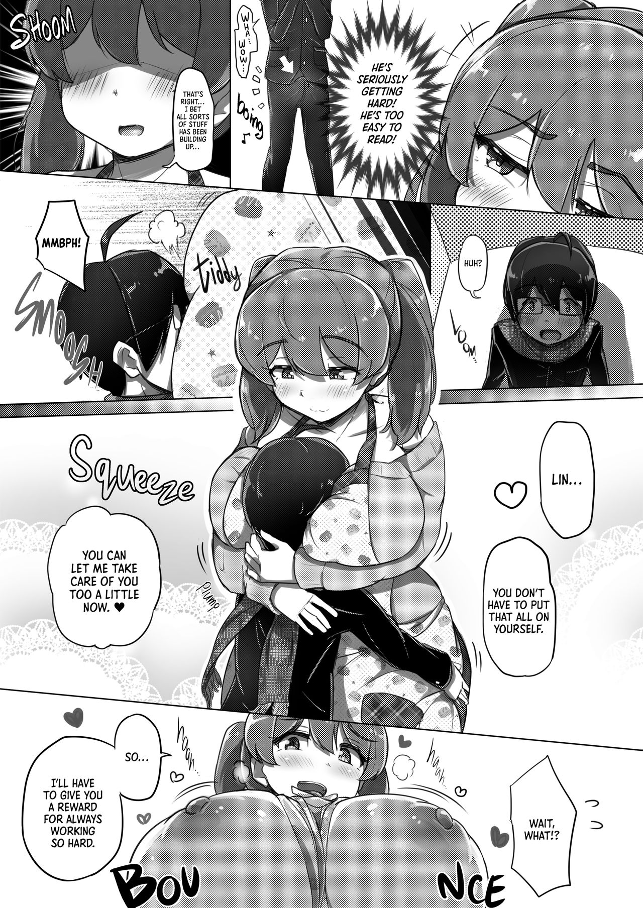 Ama Ecchi! | Sexy Spoiling! page 8 full