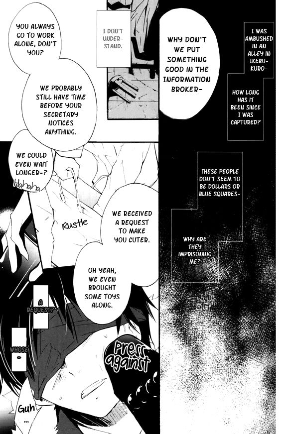 Izaya Kankin | Izaya's Imprisonment page 9 full