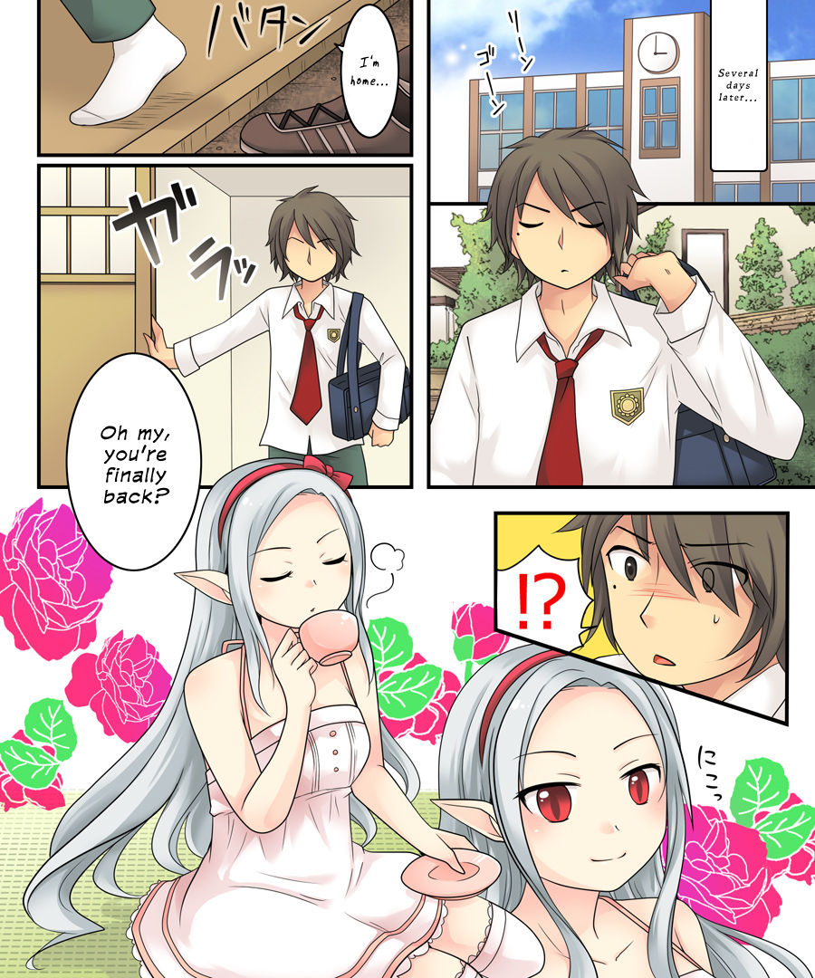 Karui Kimochi de Keijiban o Arashite Itara Kyuuketsuki no Imouto Kenzoku  | The story of becoming the vampire princess' little sister underling because you spammed the imageboards. page 4 full