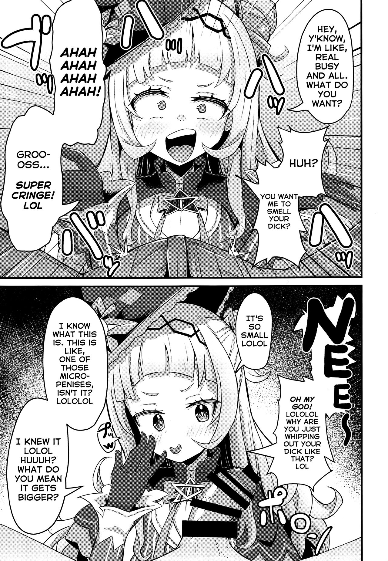 Onegaishimasu!! Ikkai dake de Ii no de Toriaezu Kaide Kudasai | Please! Just Once Is Fine, So Smell My Dick! page 8 full