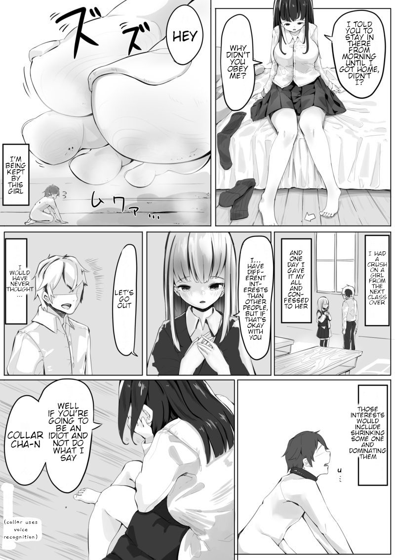 it turns out the girl I confessed to was a size fetishist and a sadist page 2 full