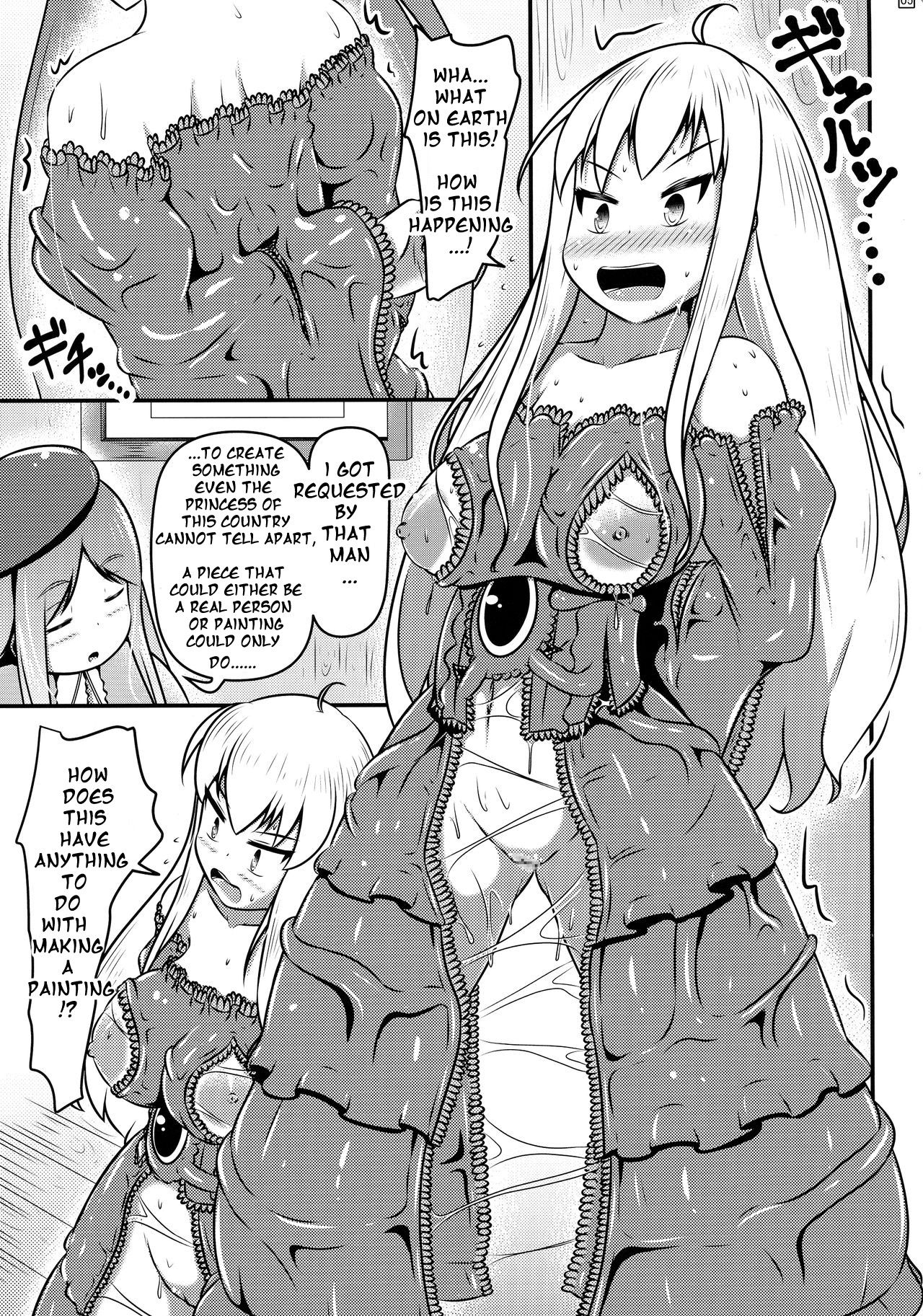 Ikeru Kaiga ni sareta Ohime-sama no Naedoko Kitan/Seedbed Tale of a Princess Turned into a Living Painting page 7 full