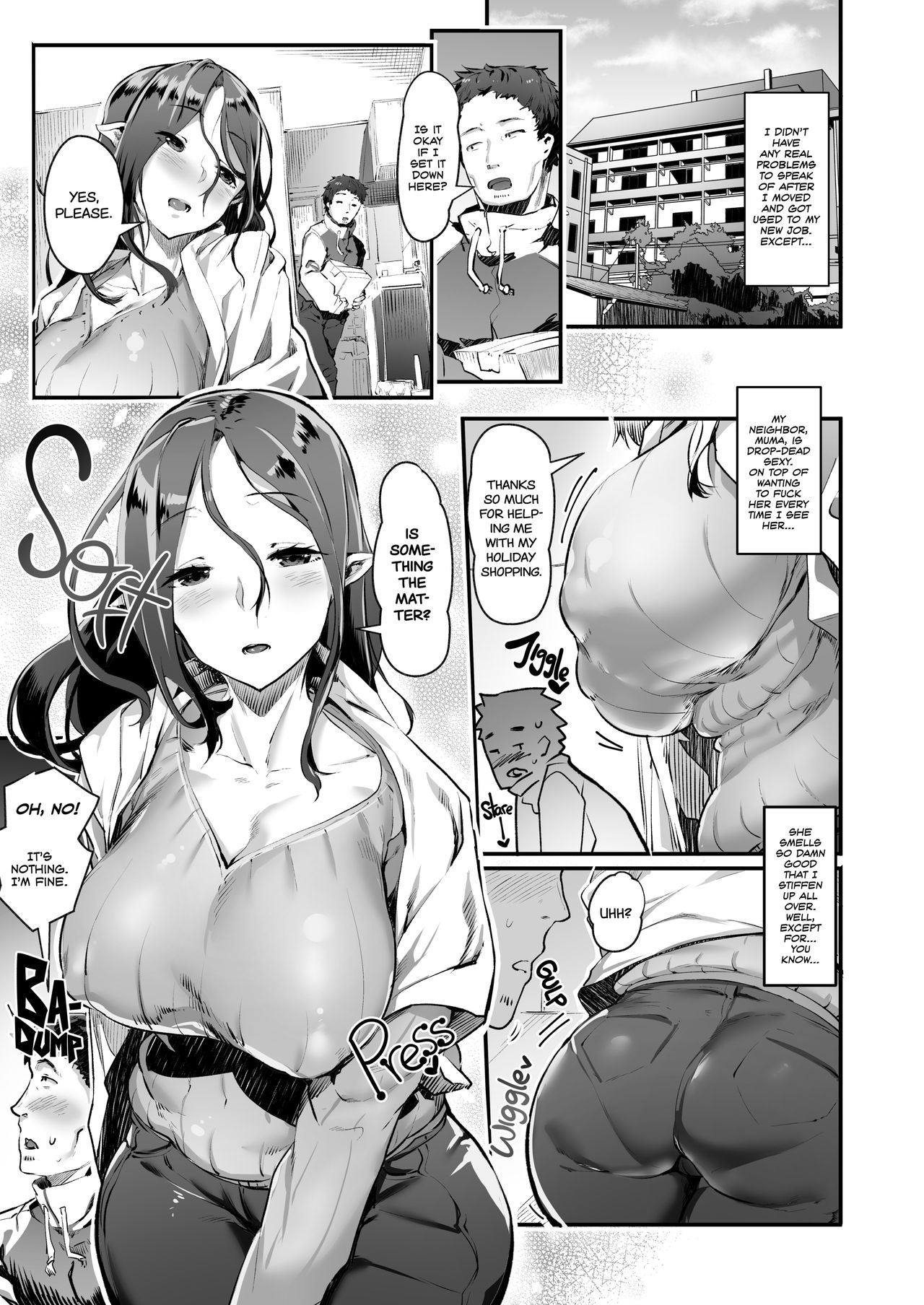 Succubus Miboujin Hirusagari no Himitsu | Succubus Widow's Afternoon Secret page 2 full