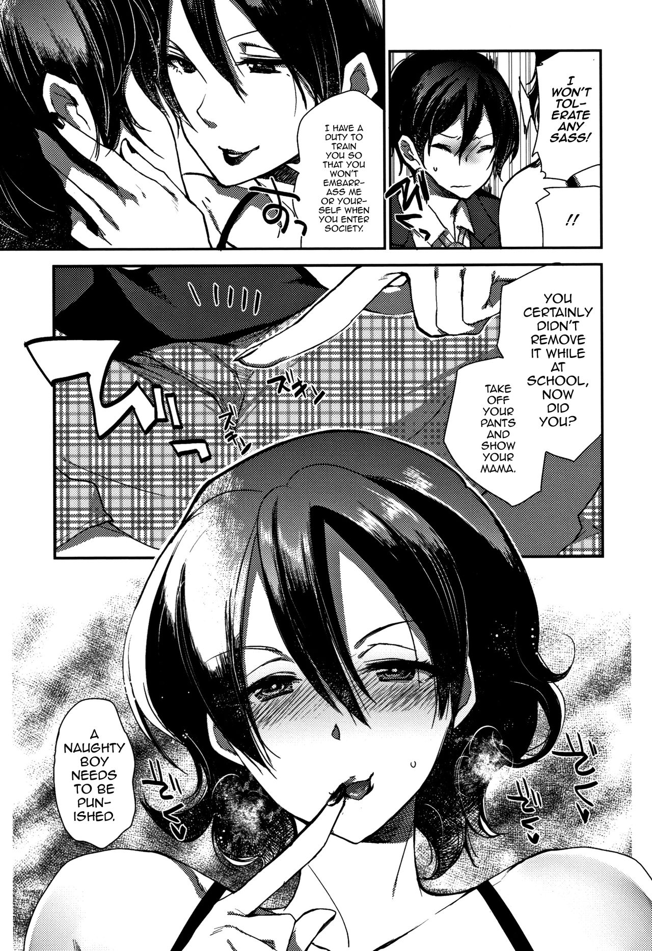 Musuko o Sakusei shitsukusu Sparta Mama no Seikyouiku page 5 full