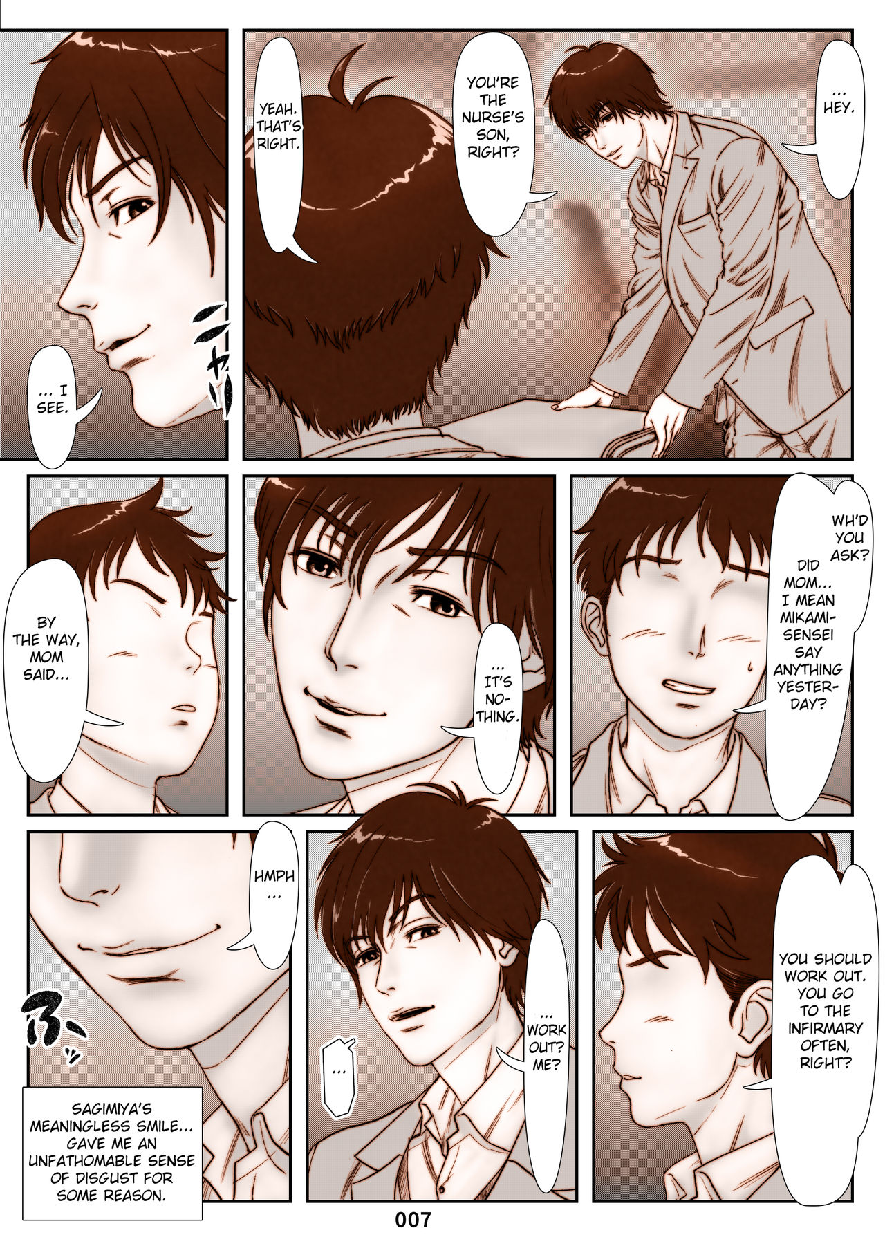 Mikami Kei no Yuuutsu ~Tenkousei ni Netorareta Haha~ page 7 full