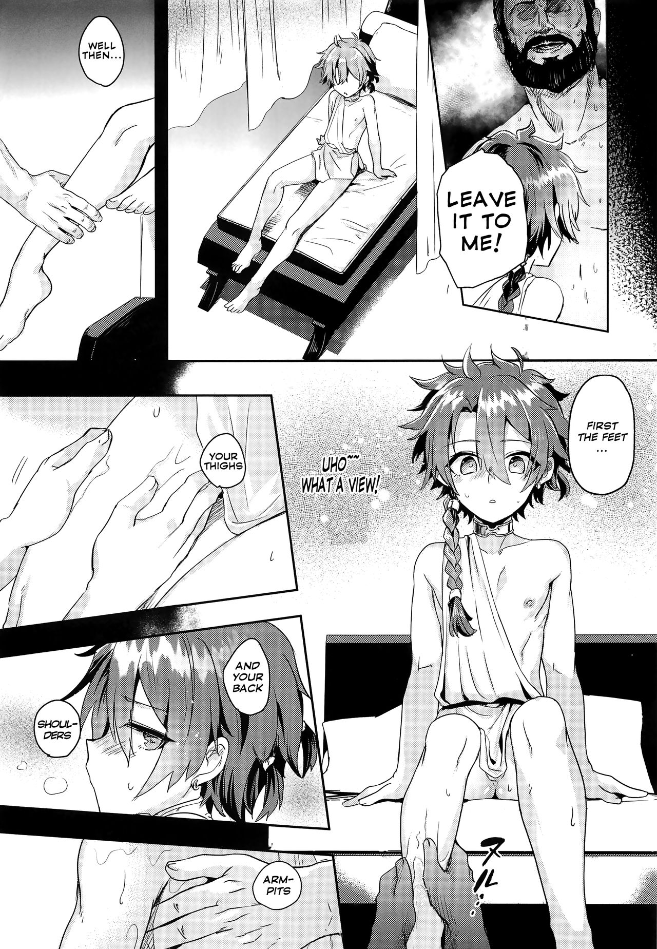 Alex-kun to Rome Furo no Oji-san page 10 full