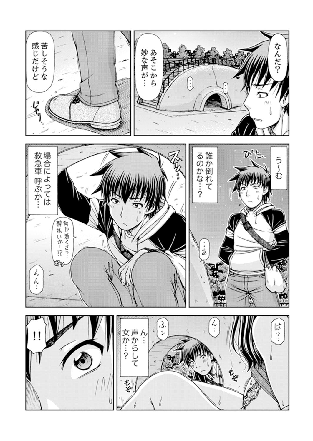 Ichidodake nara Barenai yo?~ Aniyome to Shinya no Kouen de Deisui SEX page 4 full