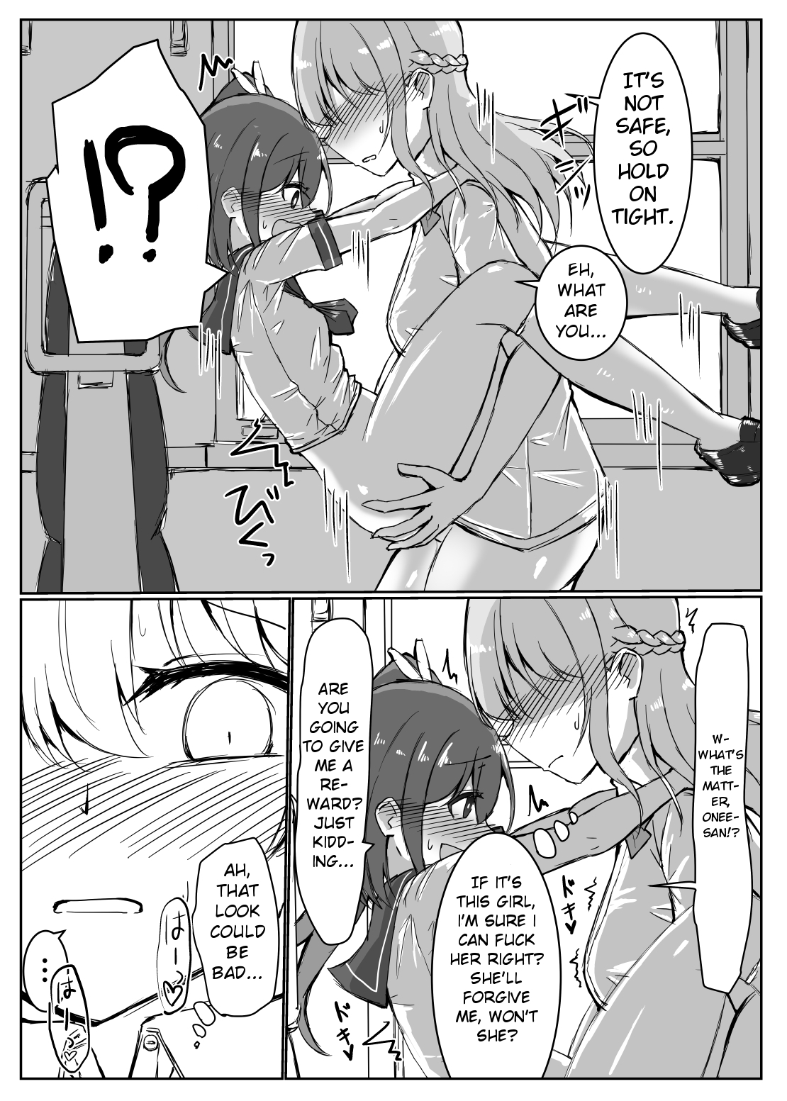 Onnanoko ga Inemuri shiteru Futanari Onee-san ni Itazura shichau Hon page 10 full
