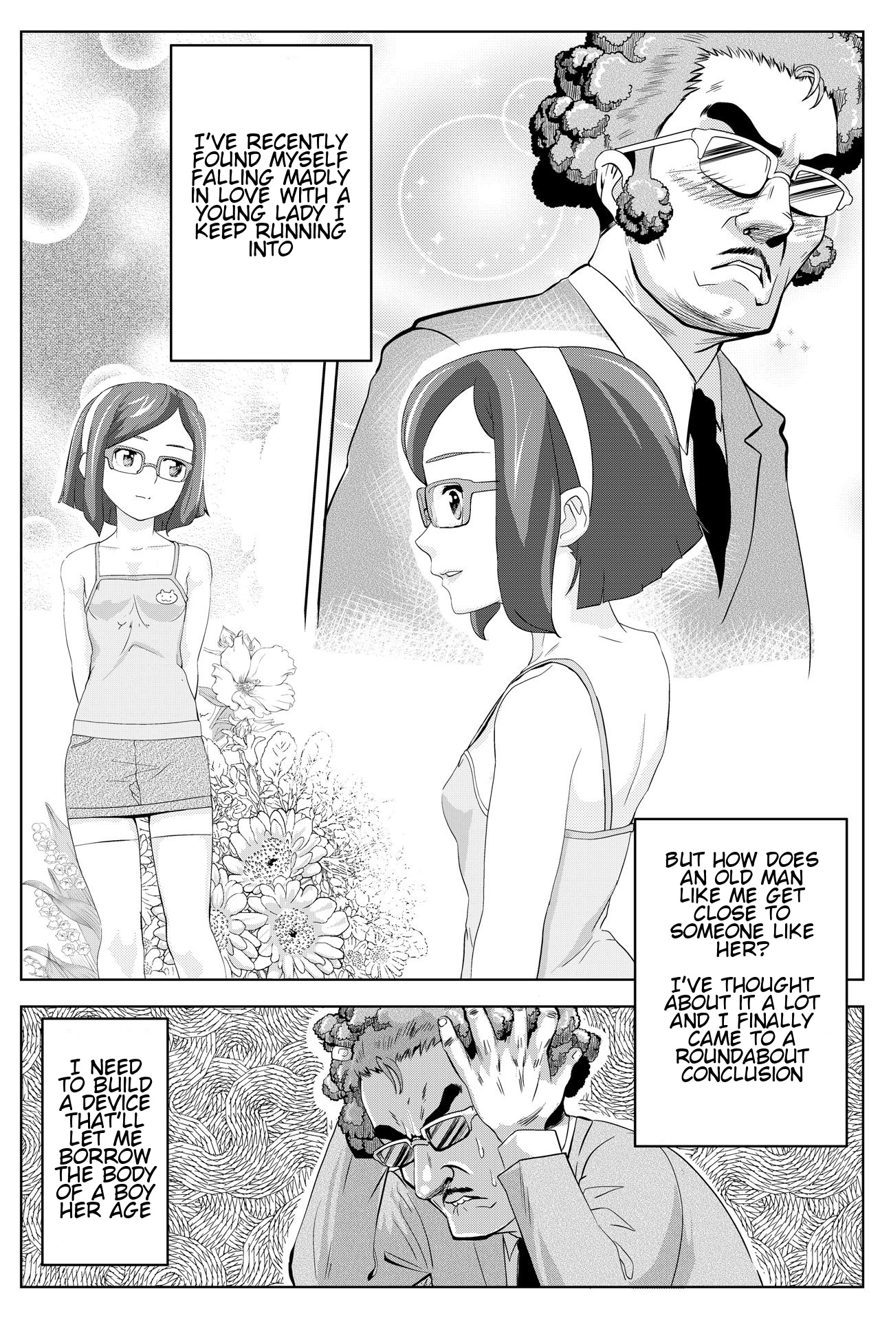 Sei-kun no Karada o Nottotta Ossan ni XX Sareru China-chan | The old man who Stole Sei's body to have his way with China-chan page 2 full