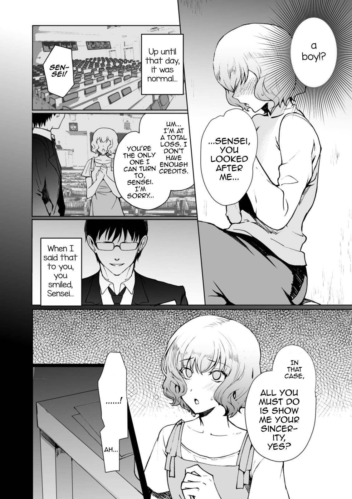 Kioku no Naka no Kanojo♂ page 4 full