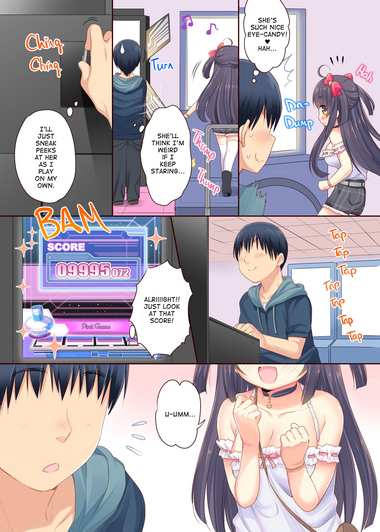 GaCen Hime to DT Otoko no Ichaicha Kozukuri Love Sex | Arcade Princess And a Virgin Boy Who Make Out And Have Lovey-Dovey Baby-Making Sex page 3 full