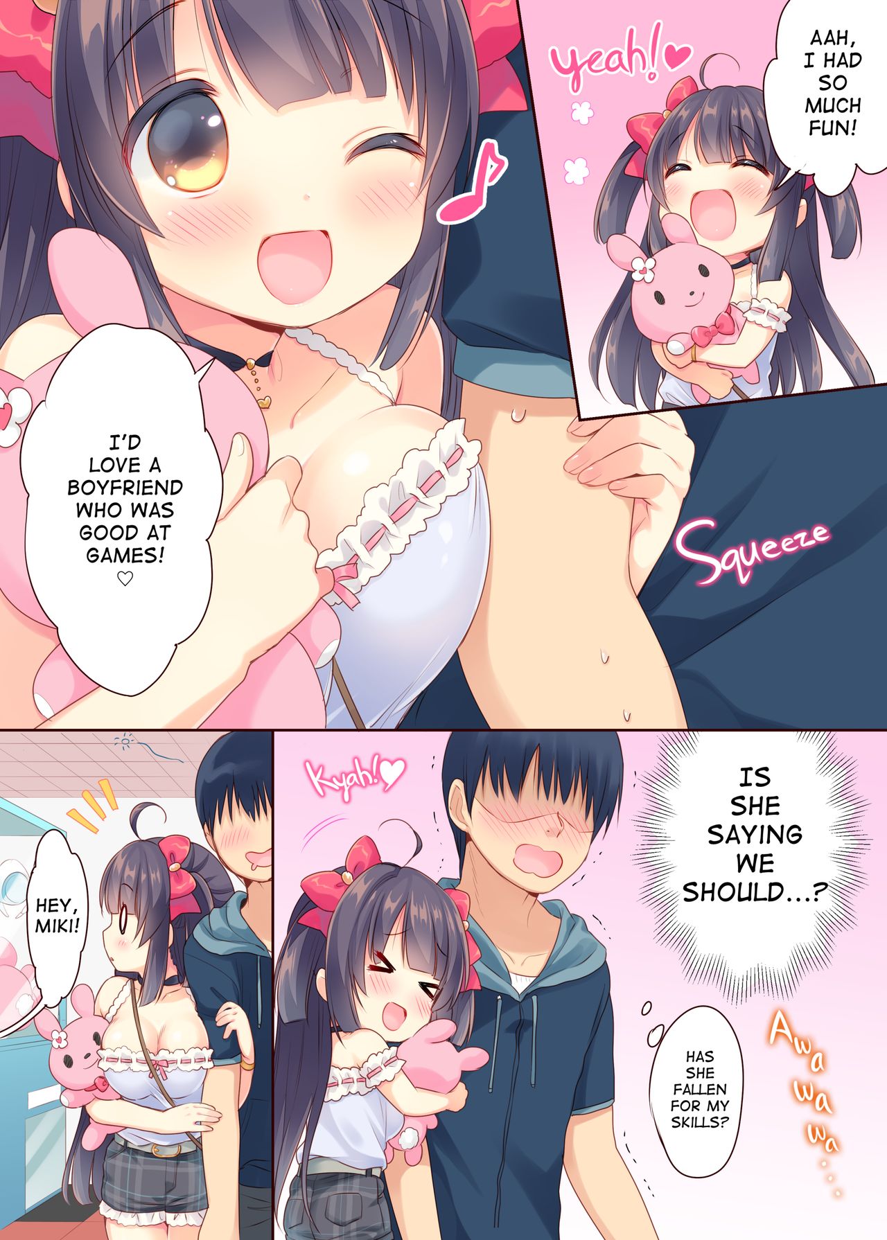 GaCen Hime to DT Otoko no Ichaicha Kozukuri Love Sex | Arcade Princess And a Virgin Boy Who Make Out And Have Lovey-Dovey Baby-Making Sex page 7 full