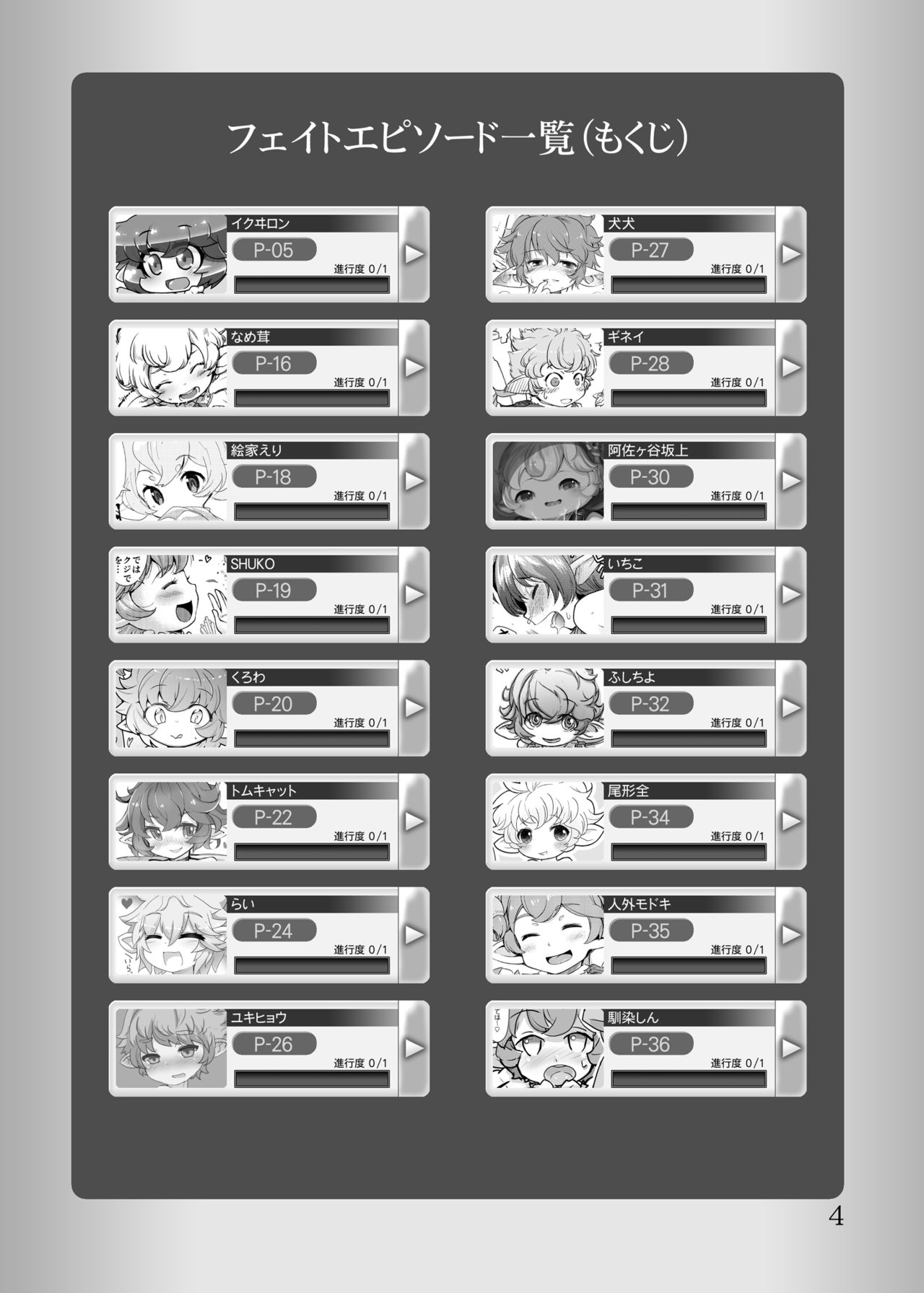 Sierokarte Fantasy Chronicle page 3 full