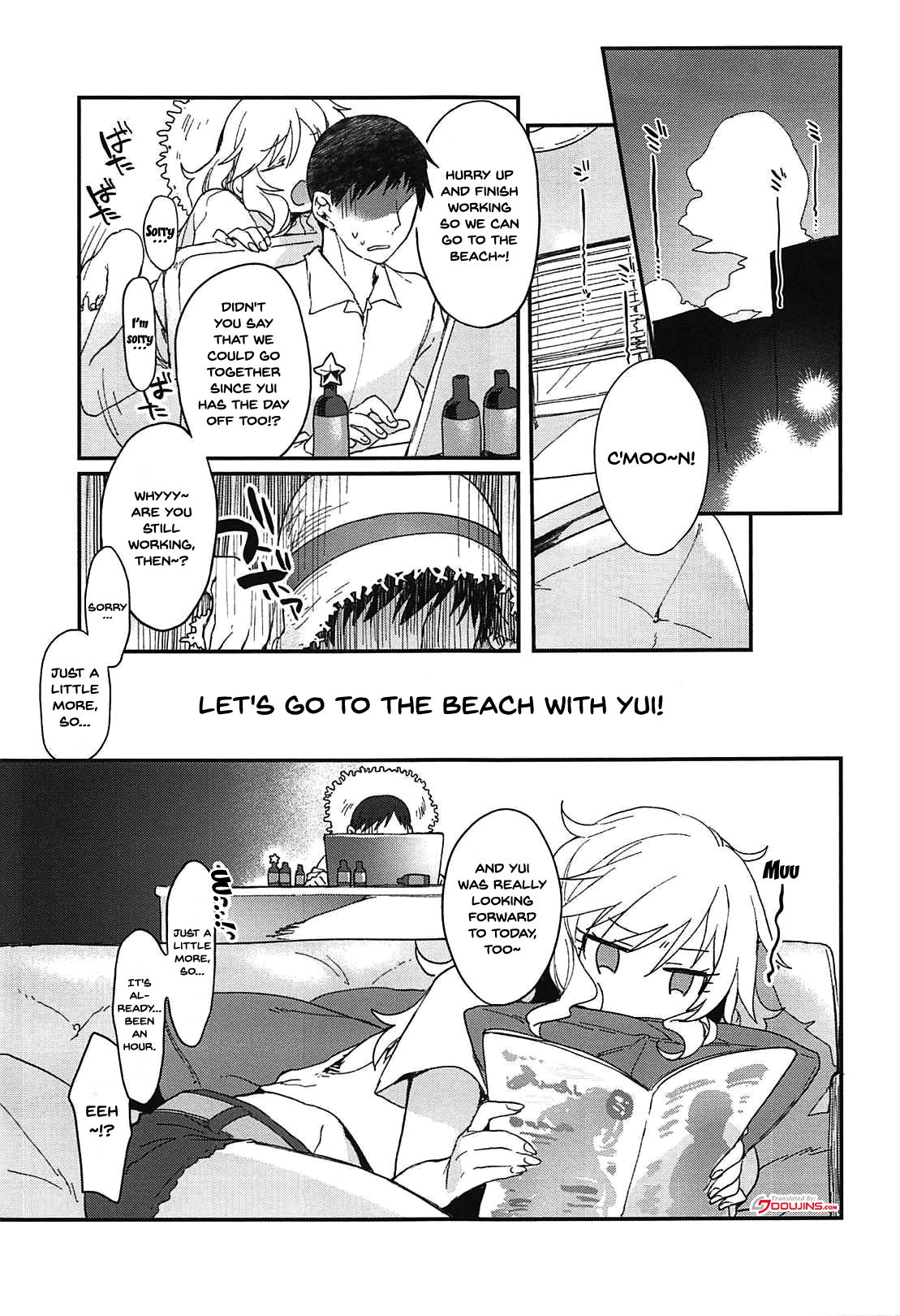Yui to Umi Iko! | Going To The Beach With Yui! page 2 full