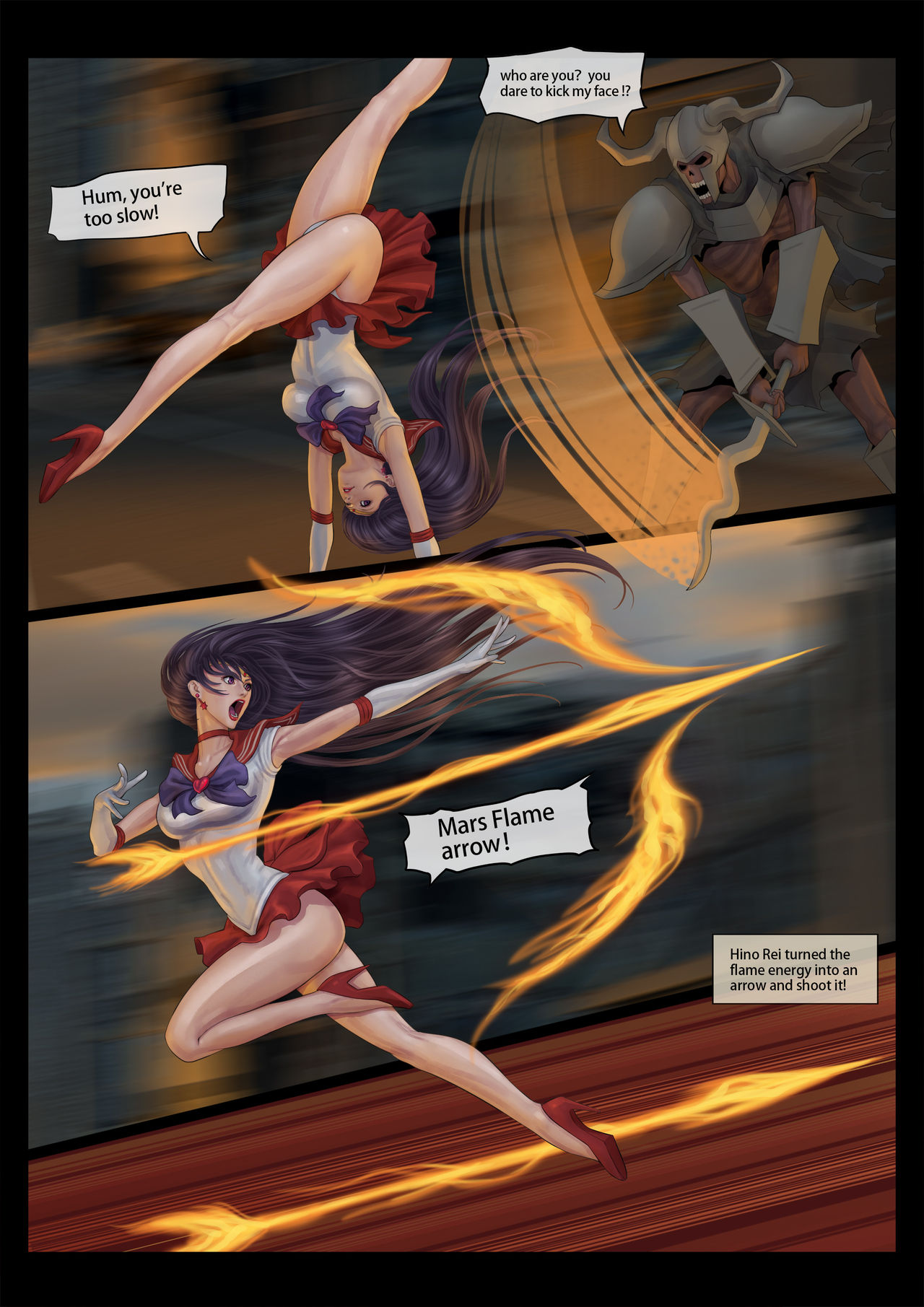 Sailor Mars feather fanbox COMPLETE page 3 full