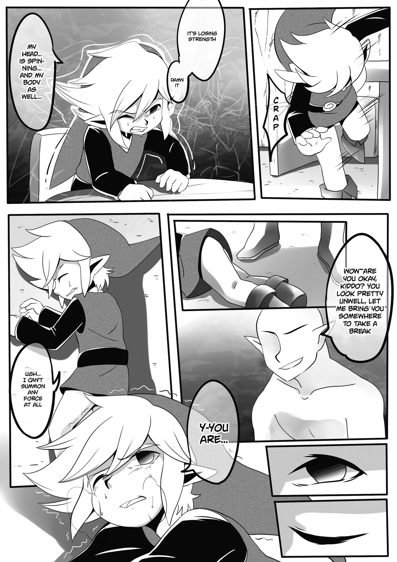 小機関士リンク - 【漫畫】4つの剣+ 勇者墮 page 4 full