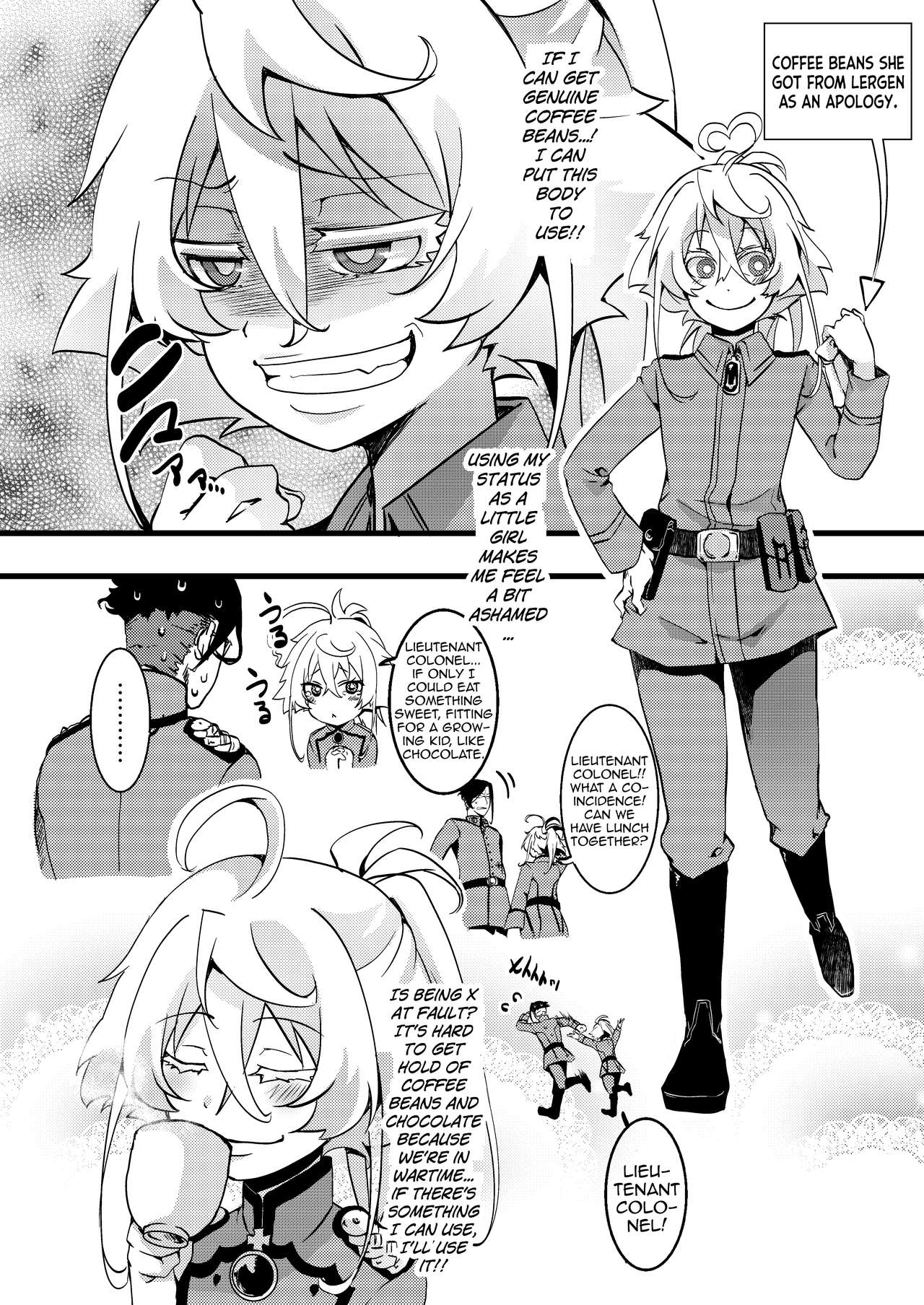 Tanya-chan ga rerugen-san ni shojo ubawa reru hanashi page 3 full