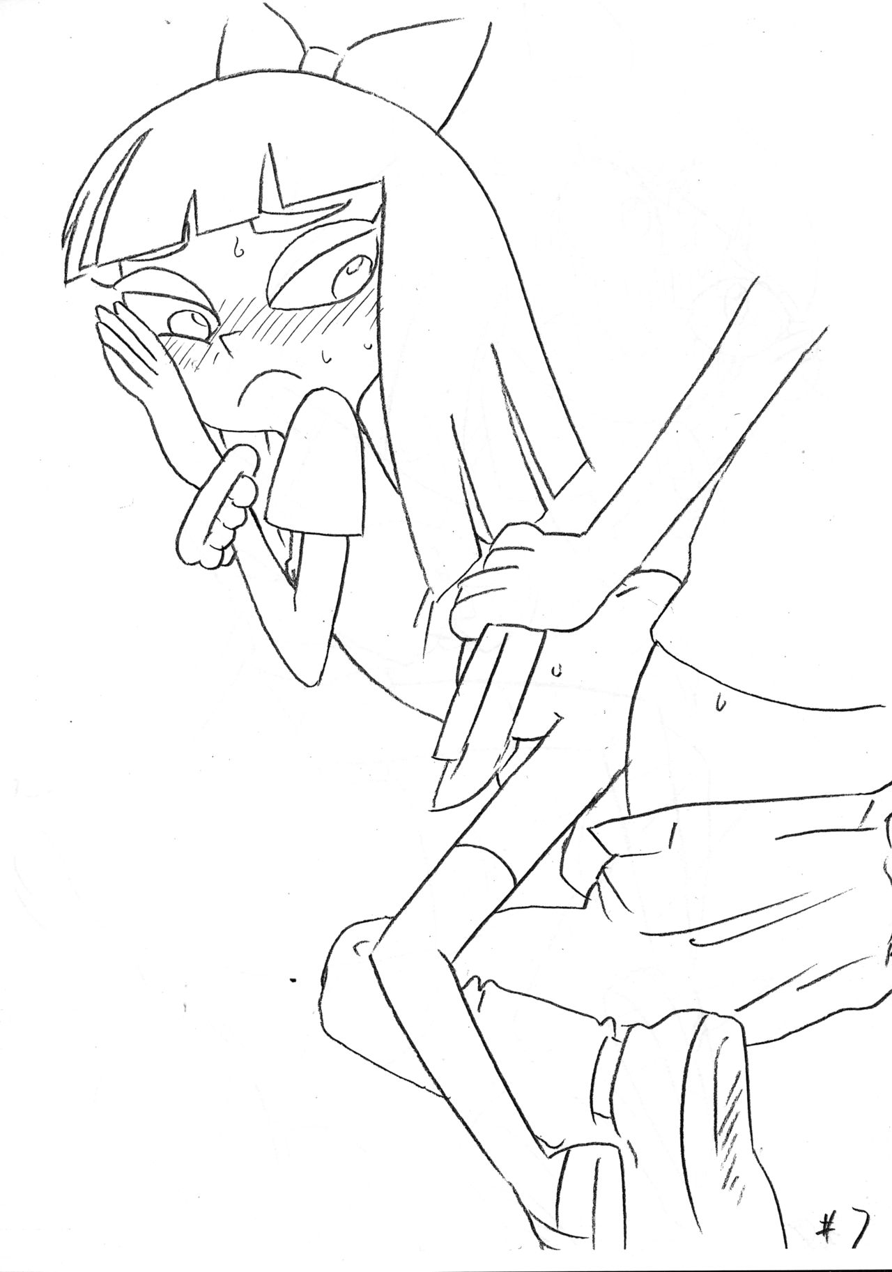 Psychosomatic Counterfeit Ex: Stacy in Early Age page 6 full