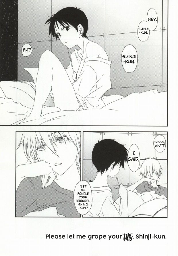 Shinji-kun no Munyuu Momasete Kudasai. | Please Let Me Grope Shinji-kun's Tits. page 2 full