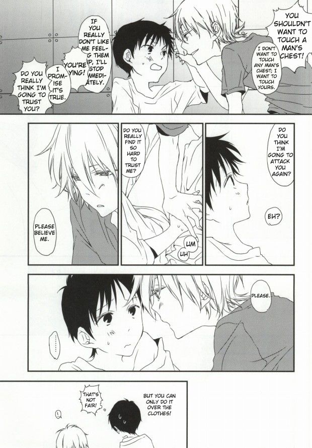 Shinji-kun no Munyuu Momasete Kudasai. | Please Let Me Grope Shinji-kun's Tits. page 4 full