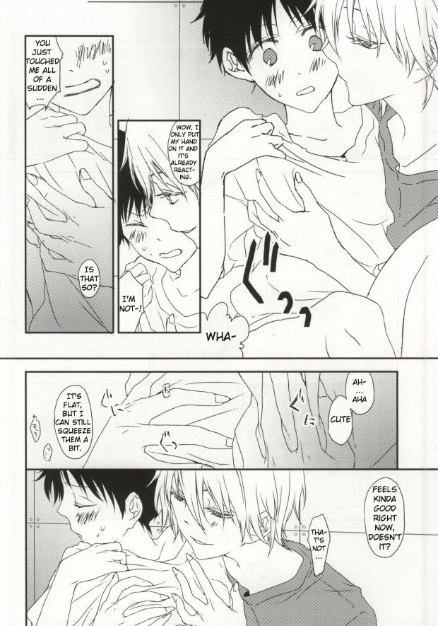 Shinji-kun no Munyuu Momasete Kudasai. | Please Let Me Grope Shinji-kun's Tits. page 5 full