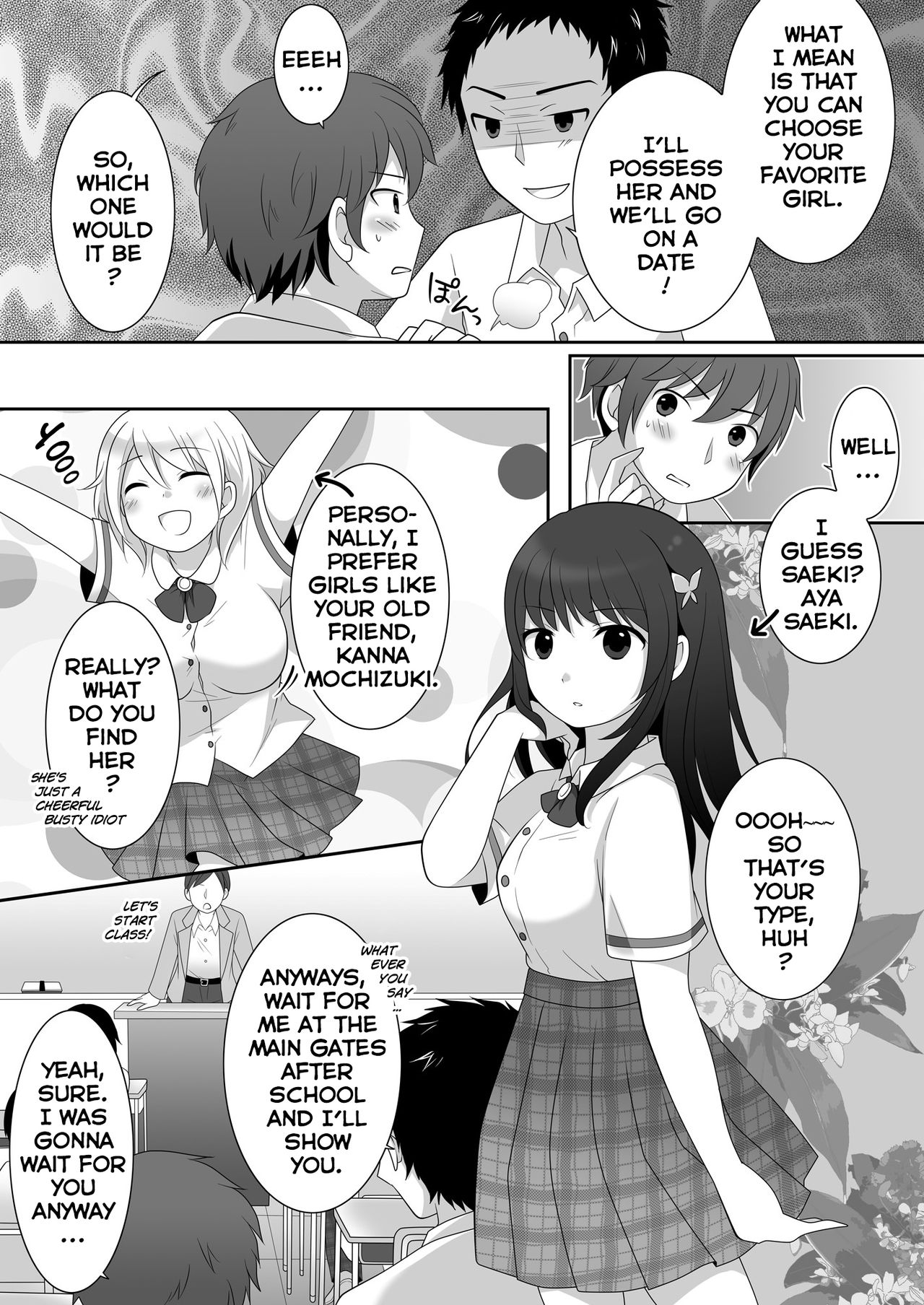 Joshi ni Hyoui shita Ore to Date shiyo! | I Possessed a Girl, So Let’s Go on a Date! page 5 full
