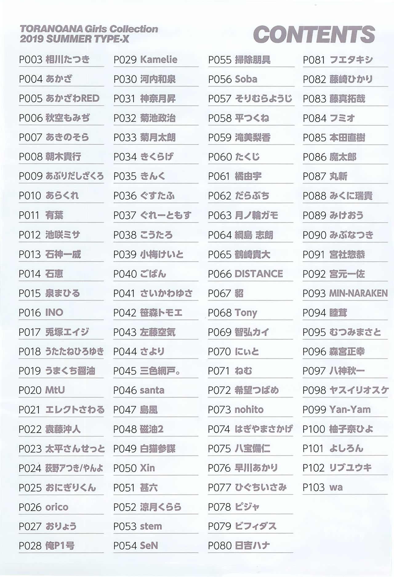 TORANOANA Girls Collection 2019 SUMMER TYPE-X page 2 full